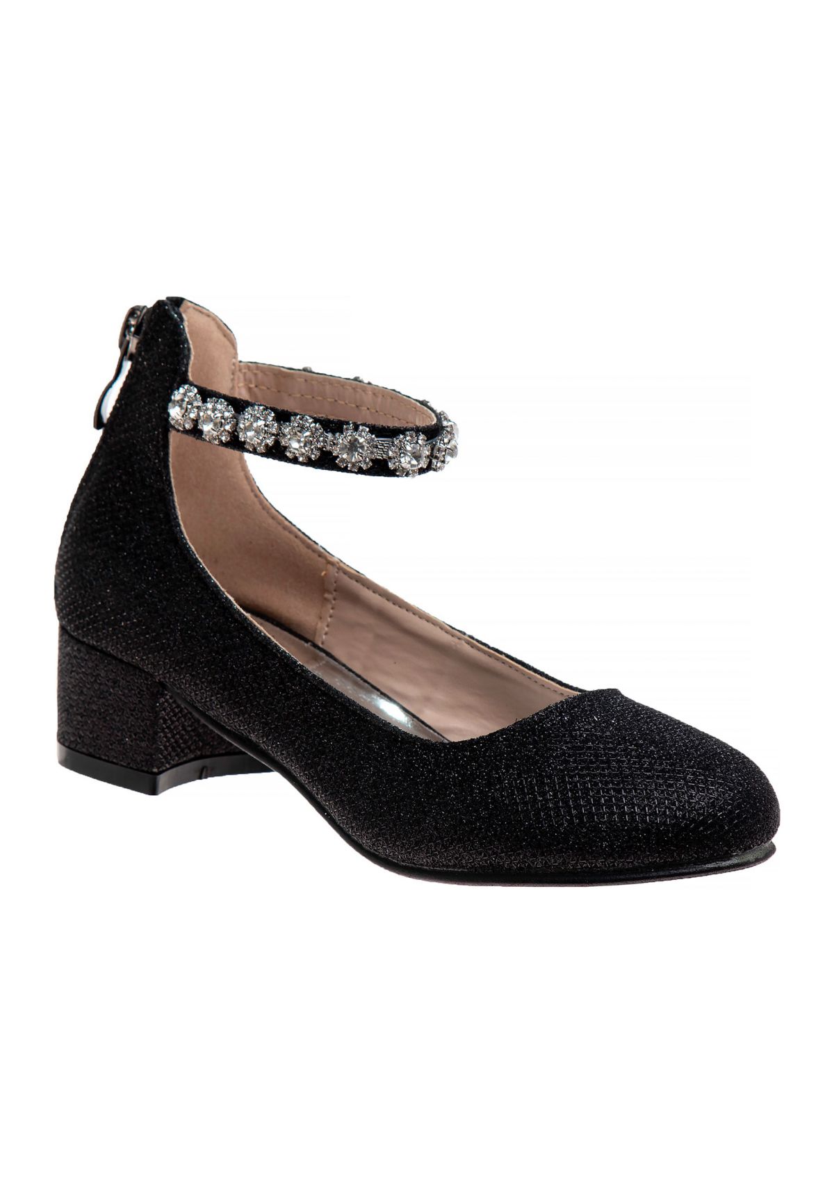 Little Kids  Girls Block Heel Dress Shoes