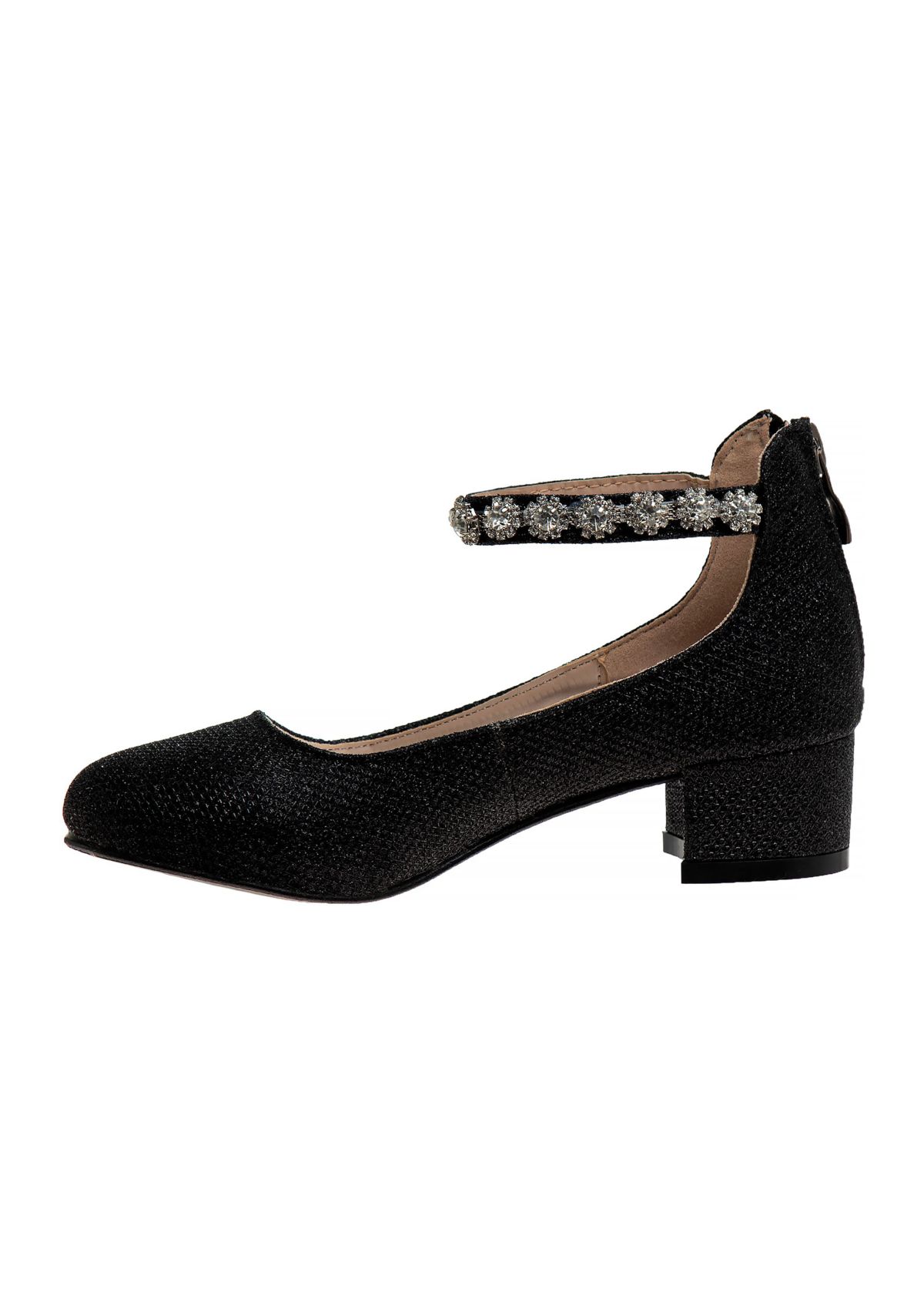 Little Kids  Girls Block Heel Dress Shoes