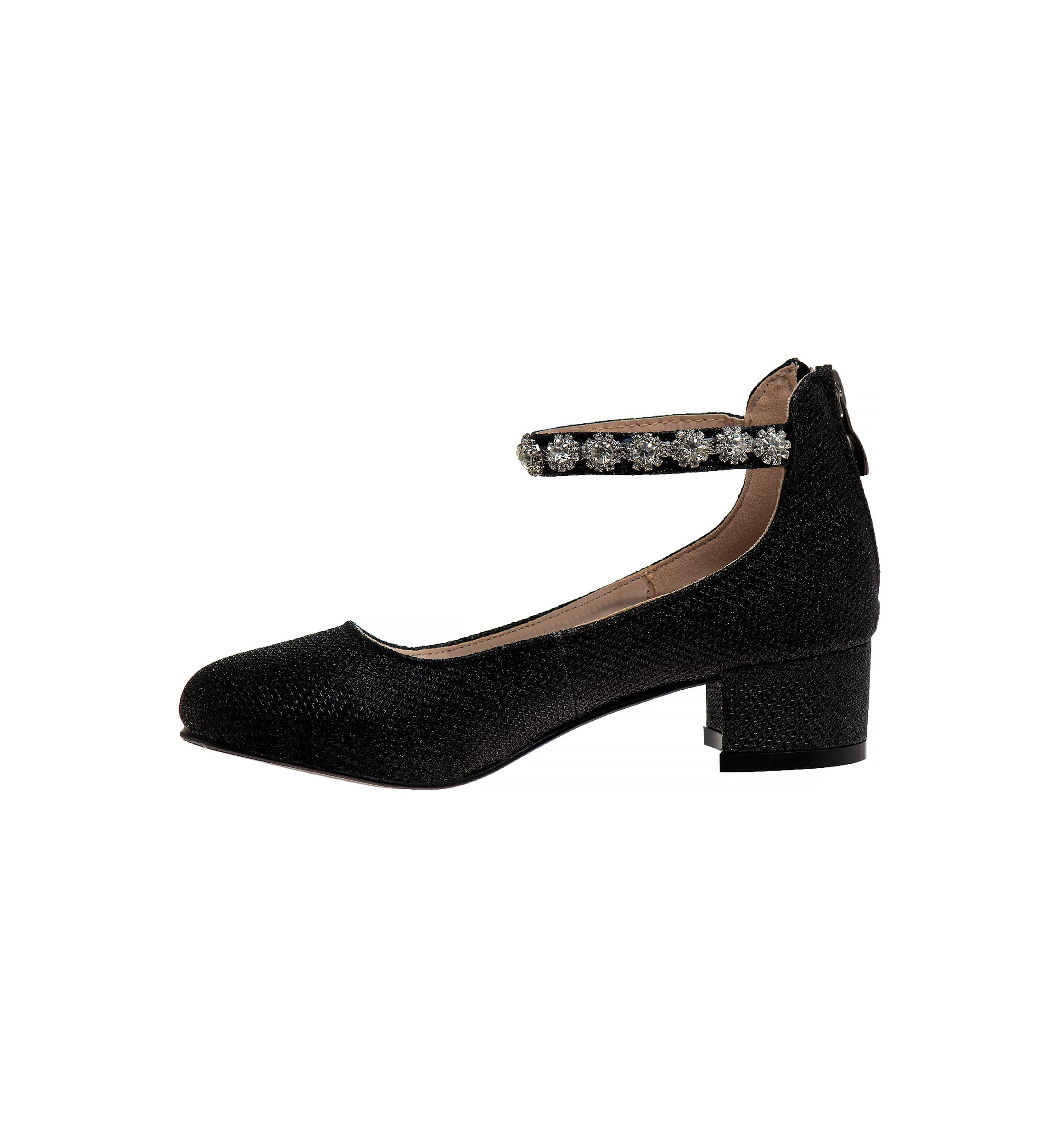 Little Kids  Girls Block Heel Dress Shoes