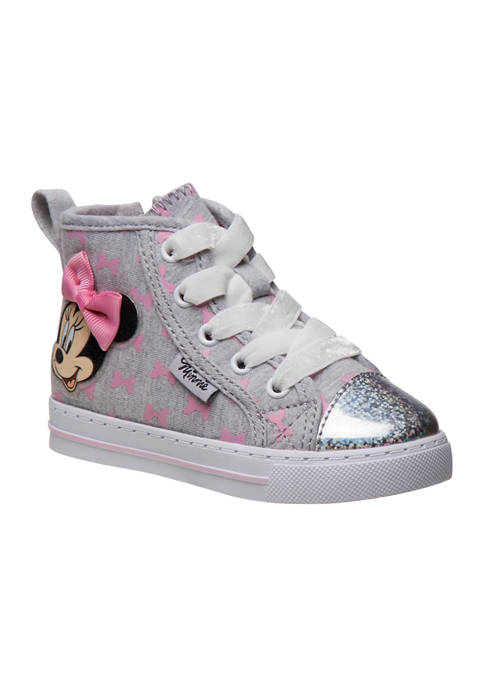 Disney® Toddler Girls Minnie Mouse Canvas Sneakers