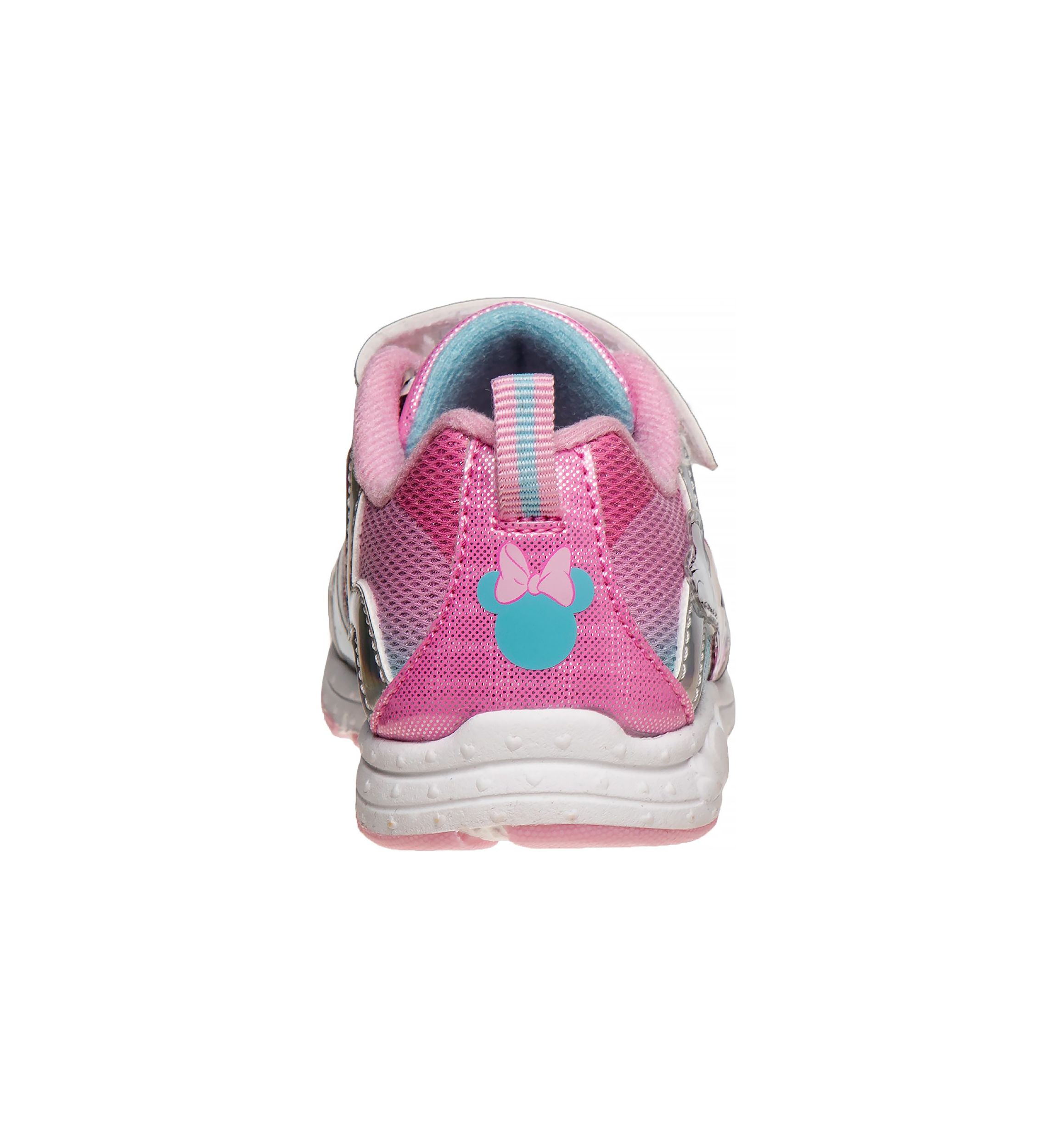 Minnie Mouse Girls Sneakers w/ one white light