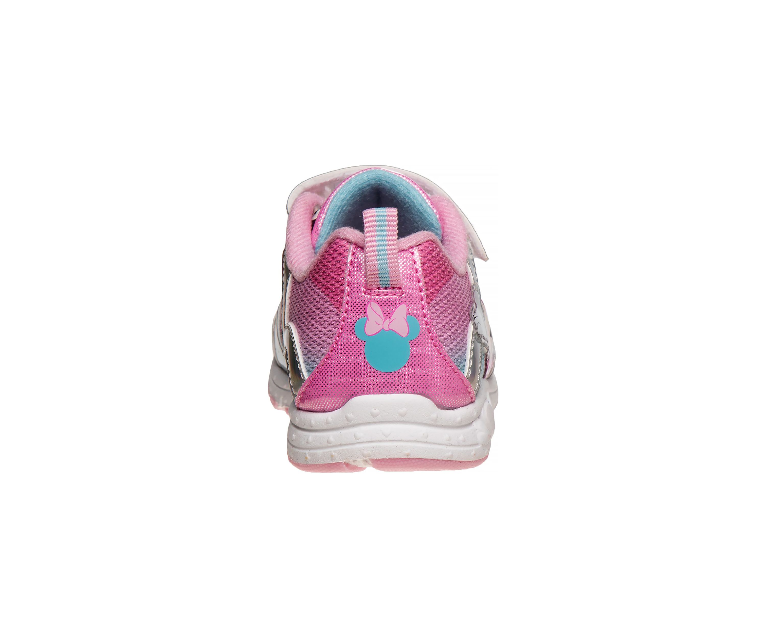Minnie Mouse Girls Sneakers w/ one white light