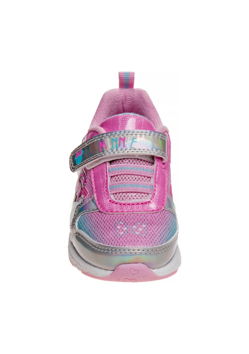 Minnie Mouse Girls Sneakers w/ one white light