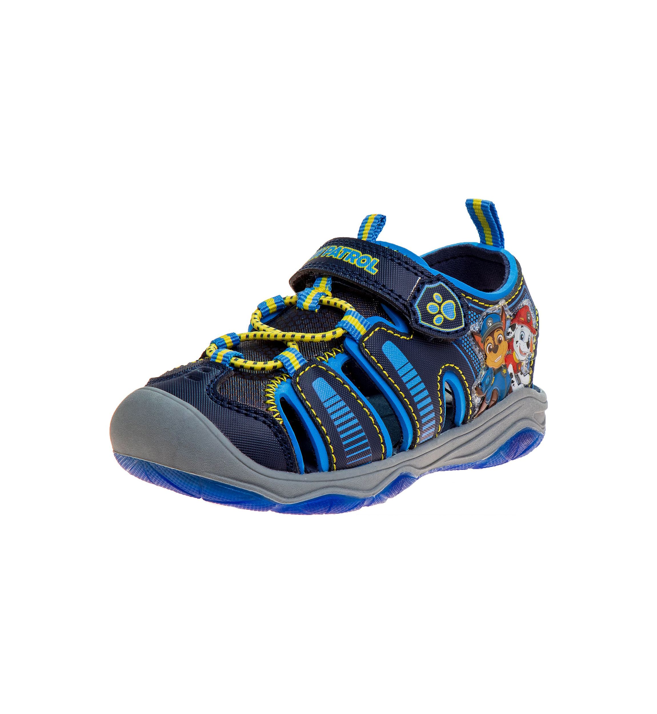Paw Patrol hook and loop Boys closed toe sport sandals