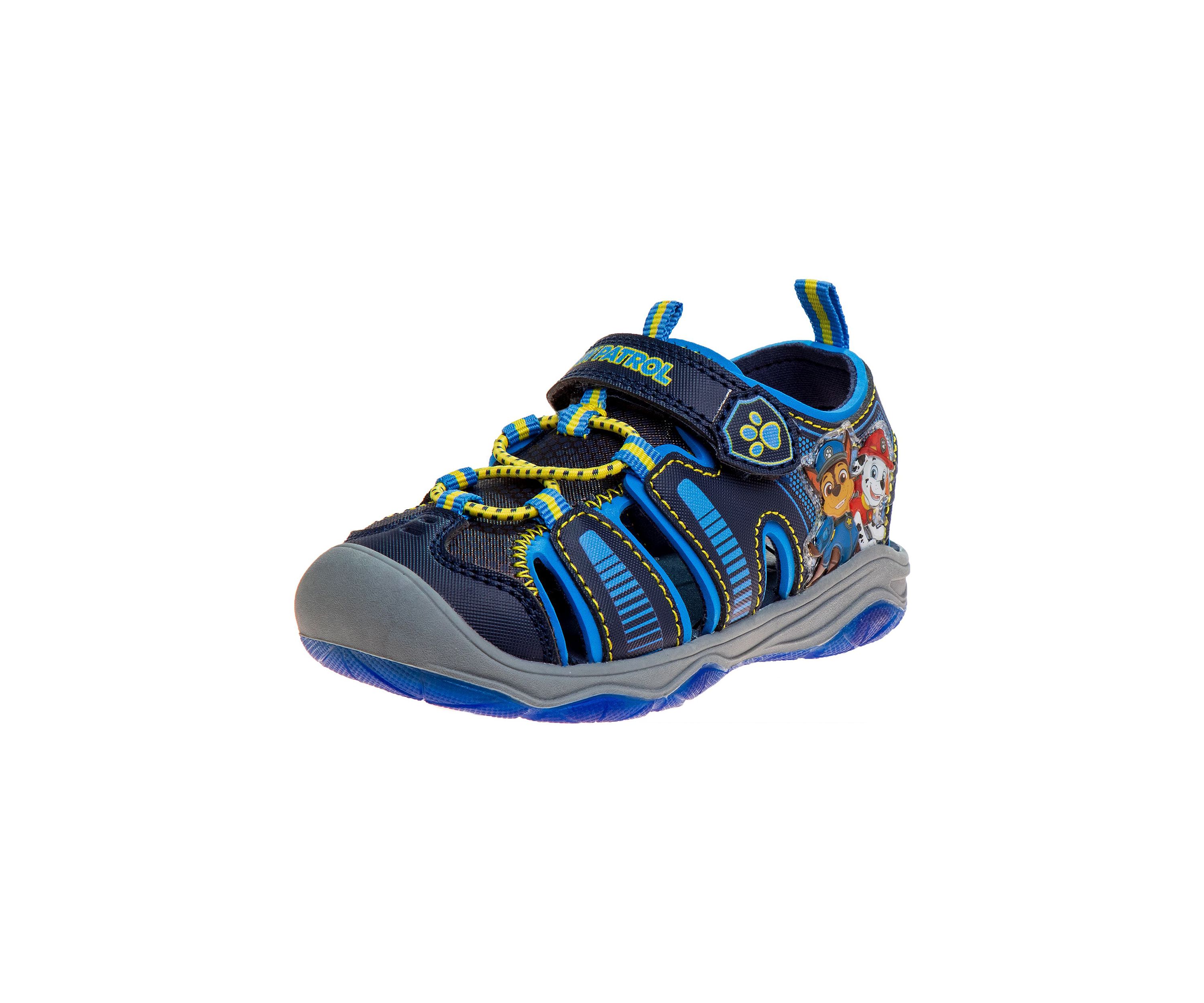Paw Patrol hook and loop Boys closed toe sport sandals
