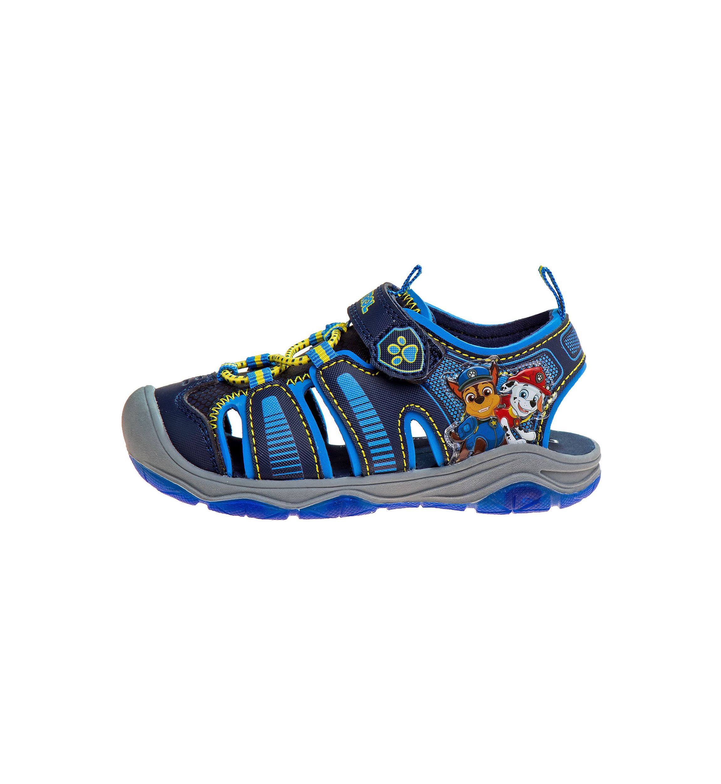 Paw Patrol hook and loop Boys closed toe sport sandals