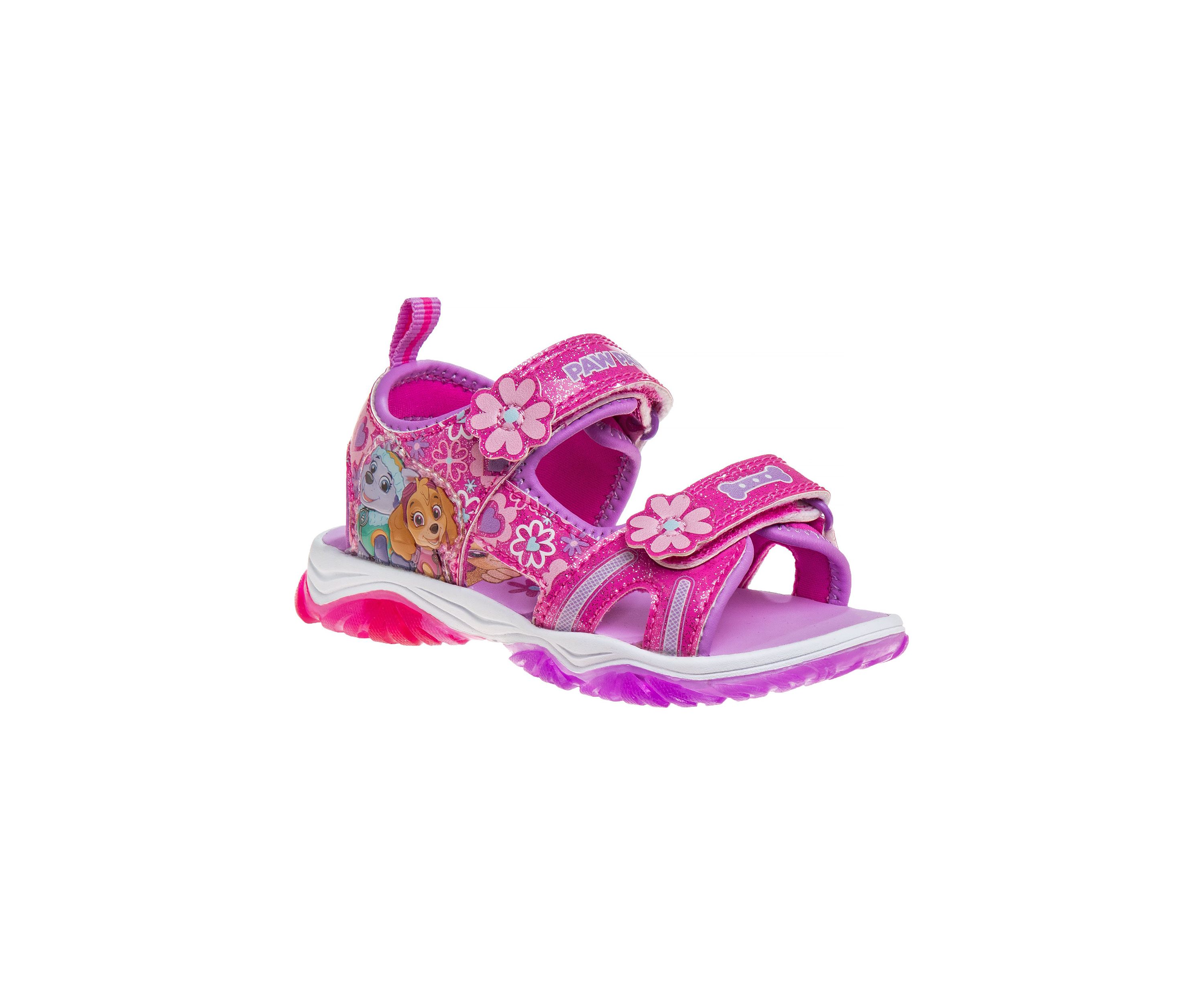Paw Patrol double hook and loop Girls open toe sport sandals