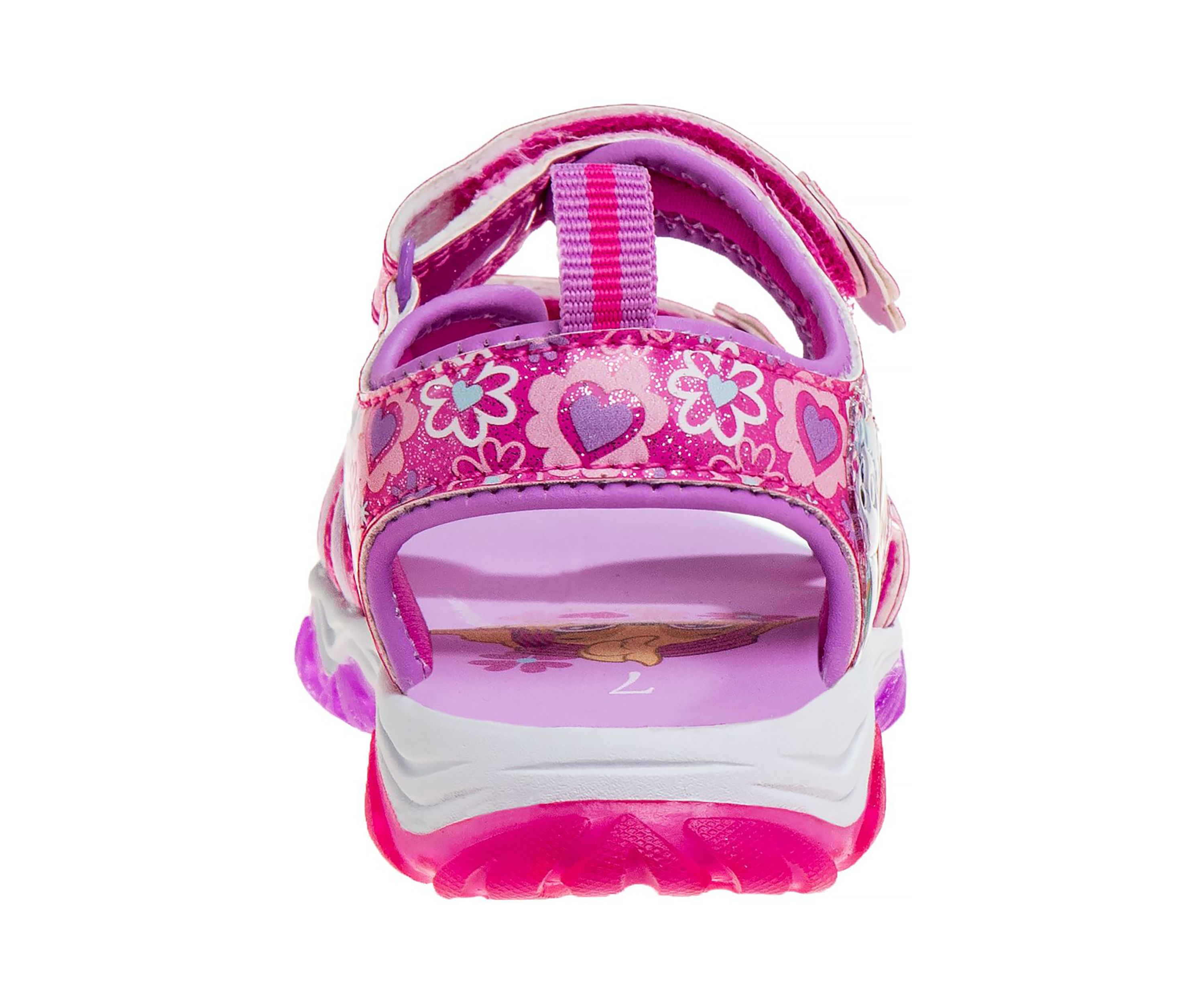 Paw Patrol double hook and loop Girls open toe sport sandals