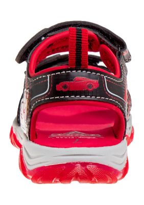Cars hook and loop Boys open toe sport sandals