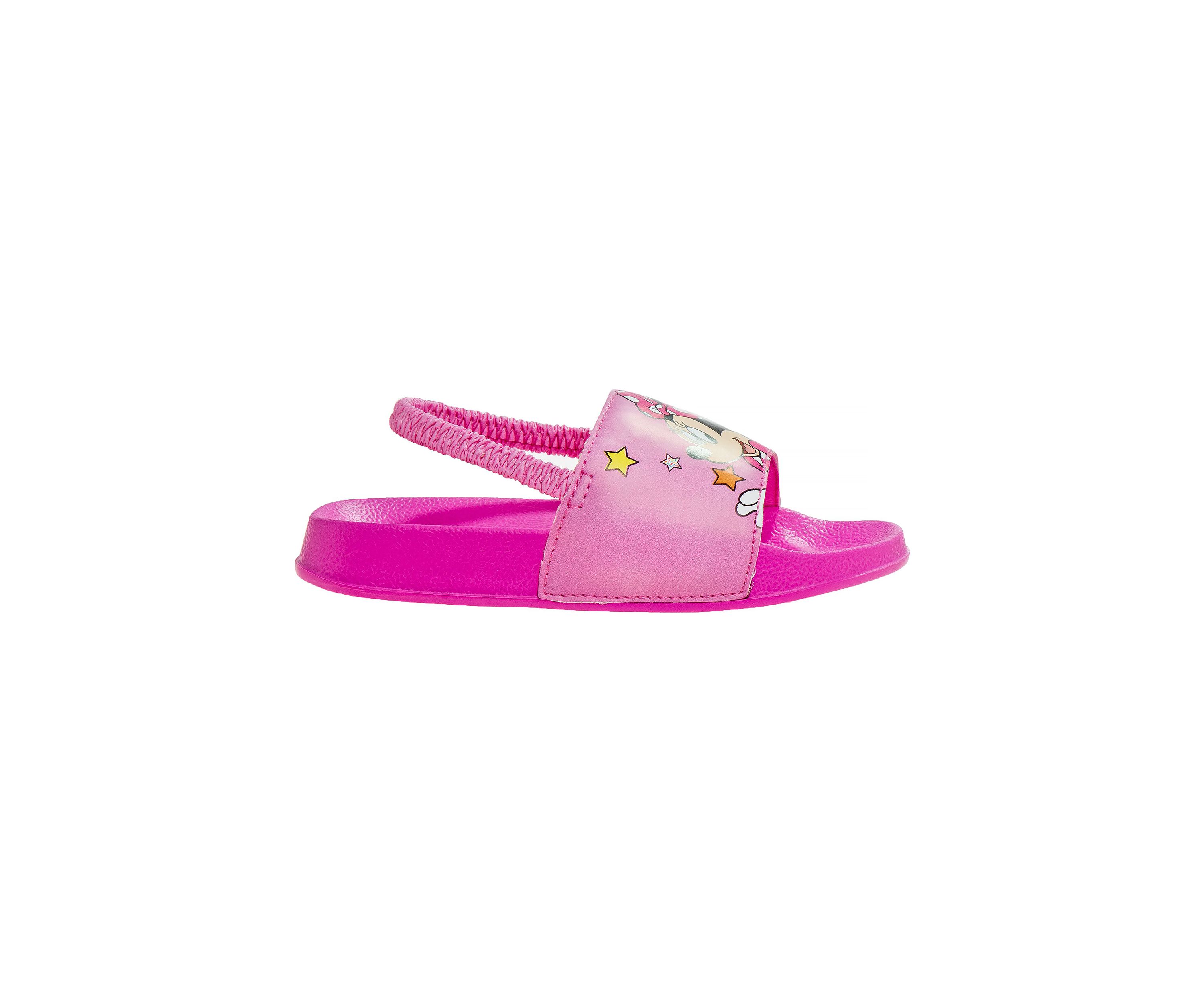 Minnie Mouse Girls Flip Flops with back strap