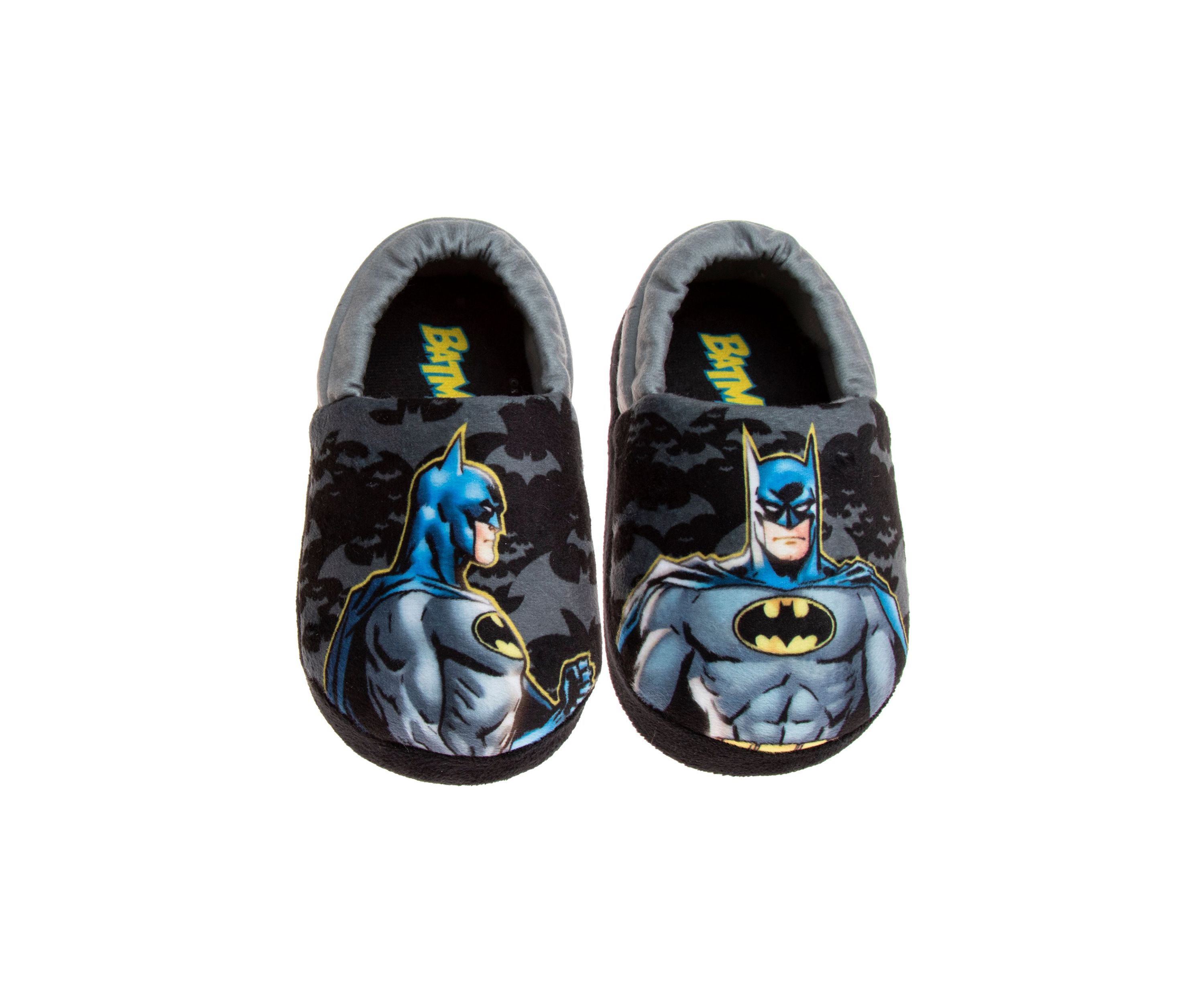 Batman Dual Sizes Boys Slippers