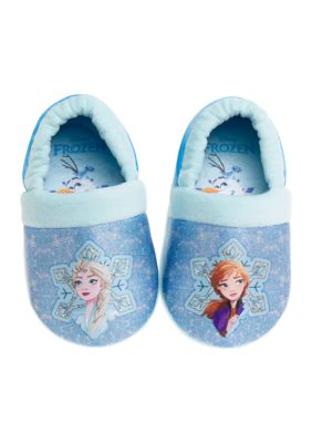 Doorweekt Intensief Echt Disney Frozen Anna, Elsa and Olaf Girls Dual Sizes Slippers | belk