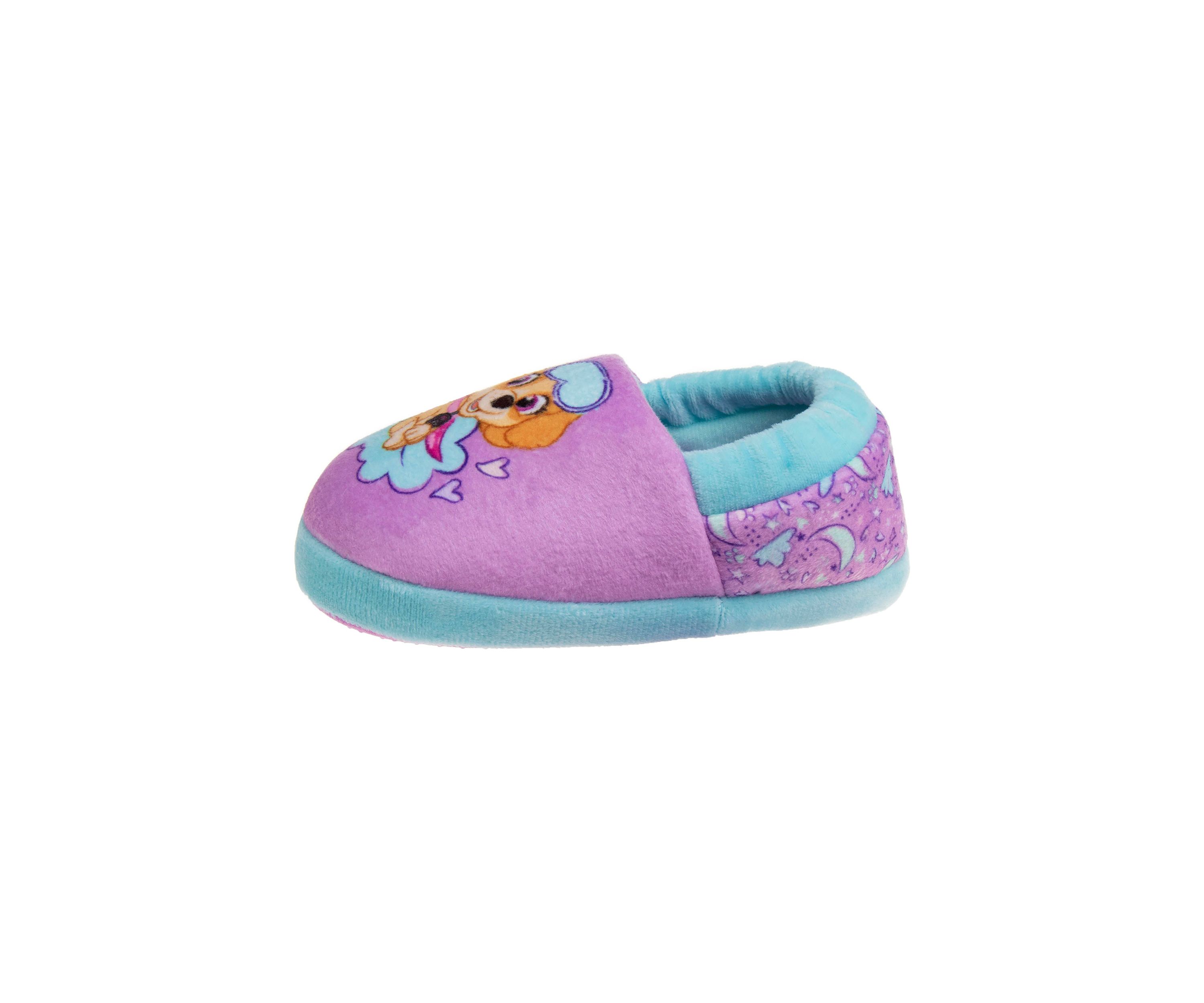 Paw Patrol Everest and Skye Girls Dual Sizes Slippers
