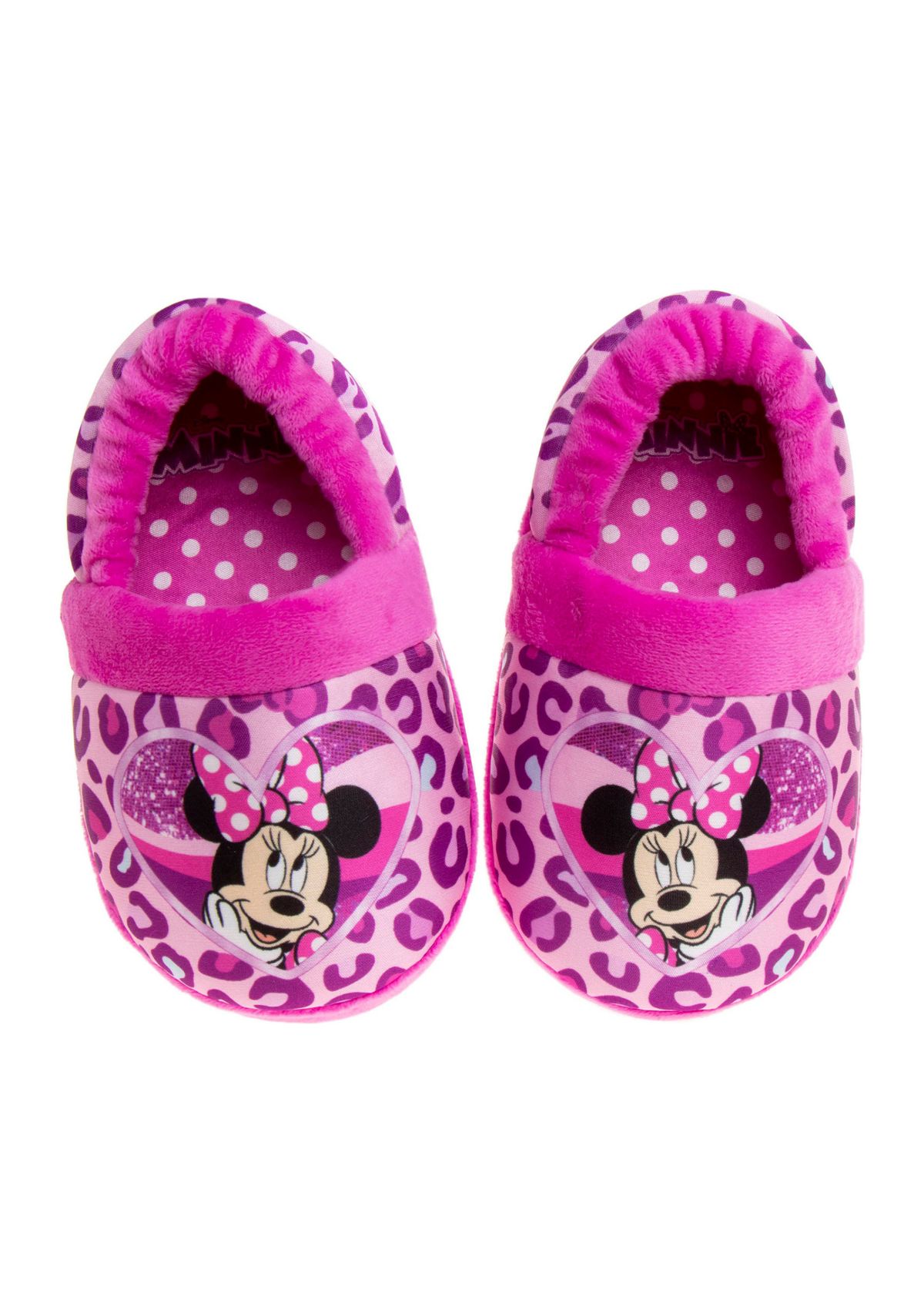 Minnie Mouse Girls Dual Sizes Slippers