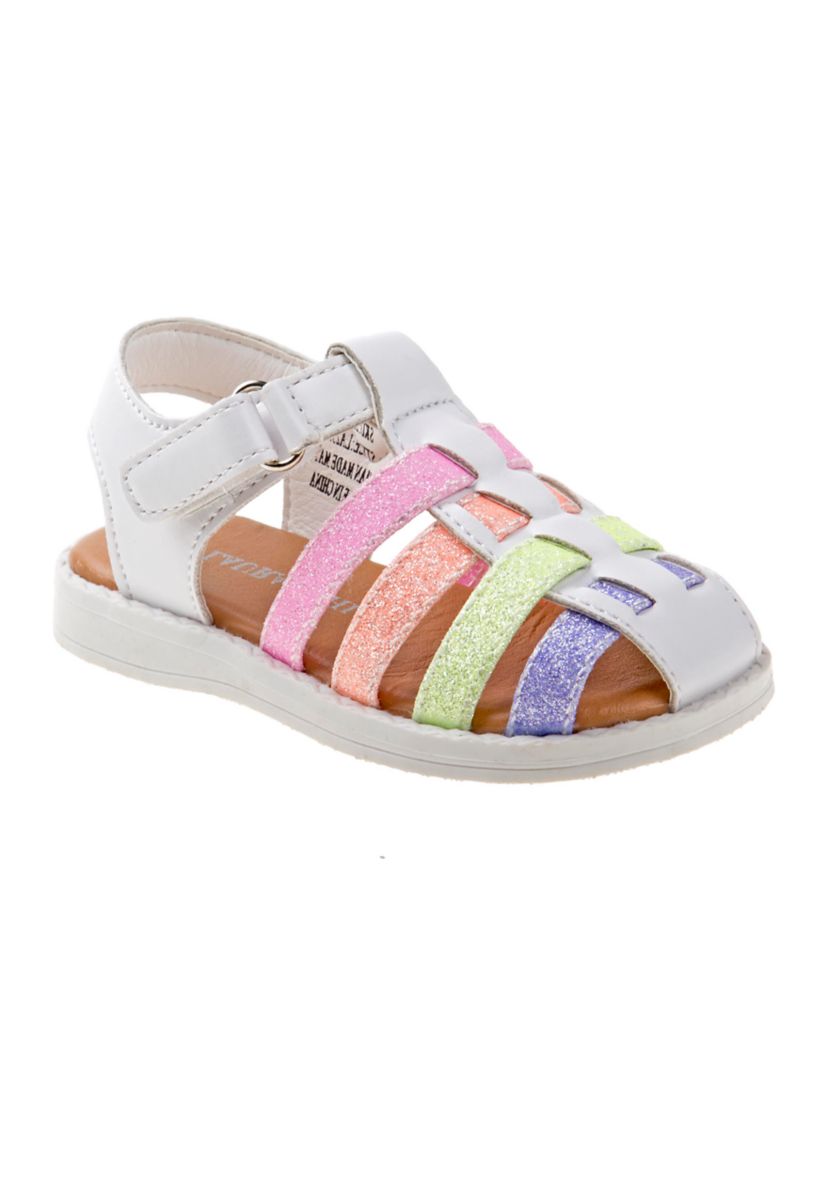 Toddler Girls Glitter Straps Sandals
