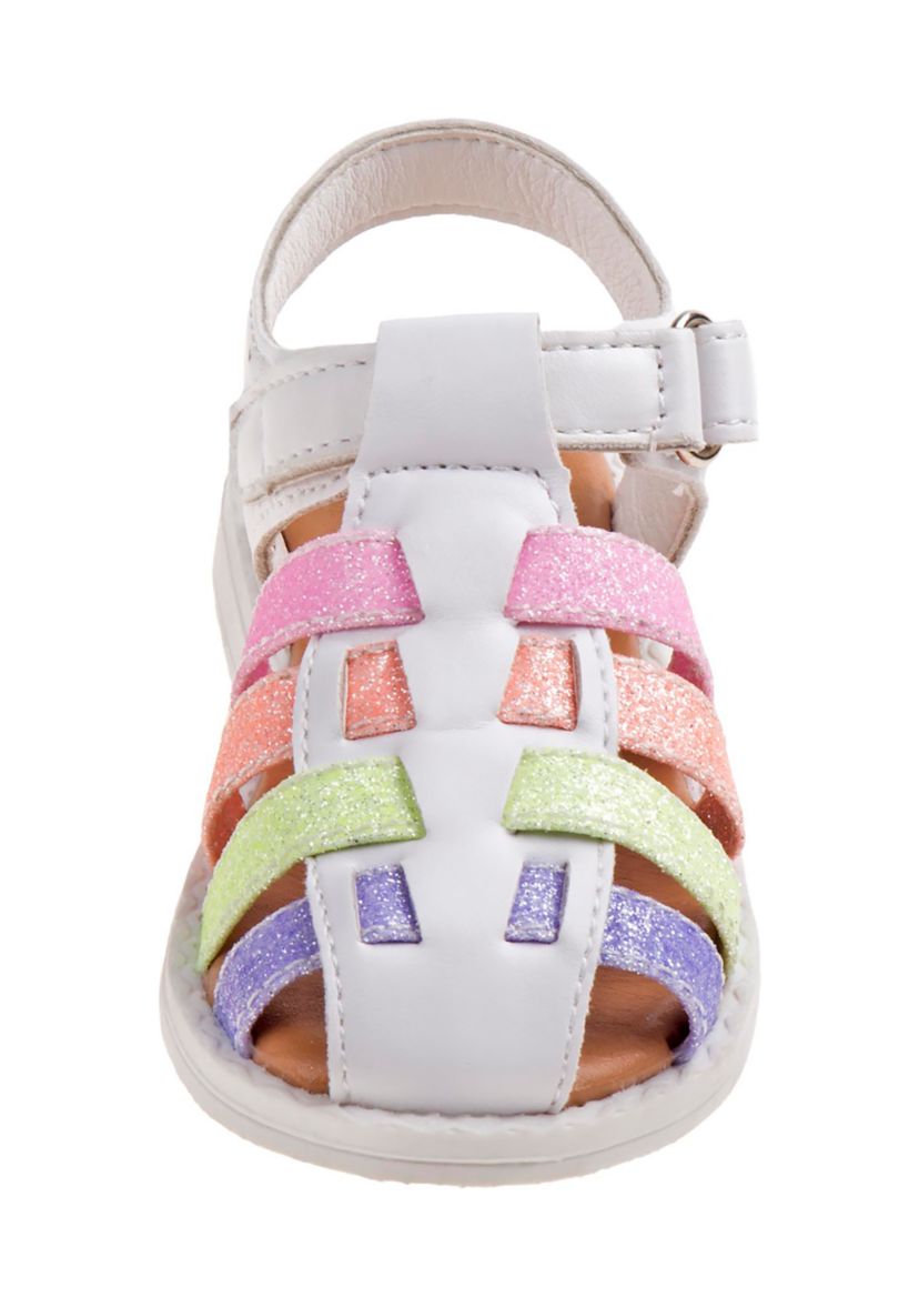 Toddler Girls Glitter Straps Sandals