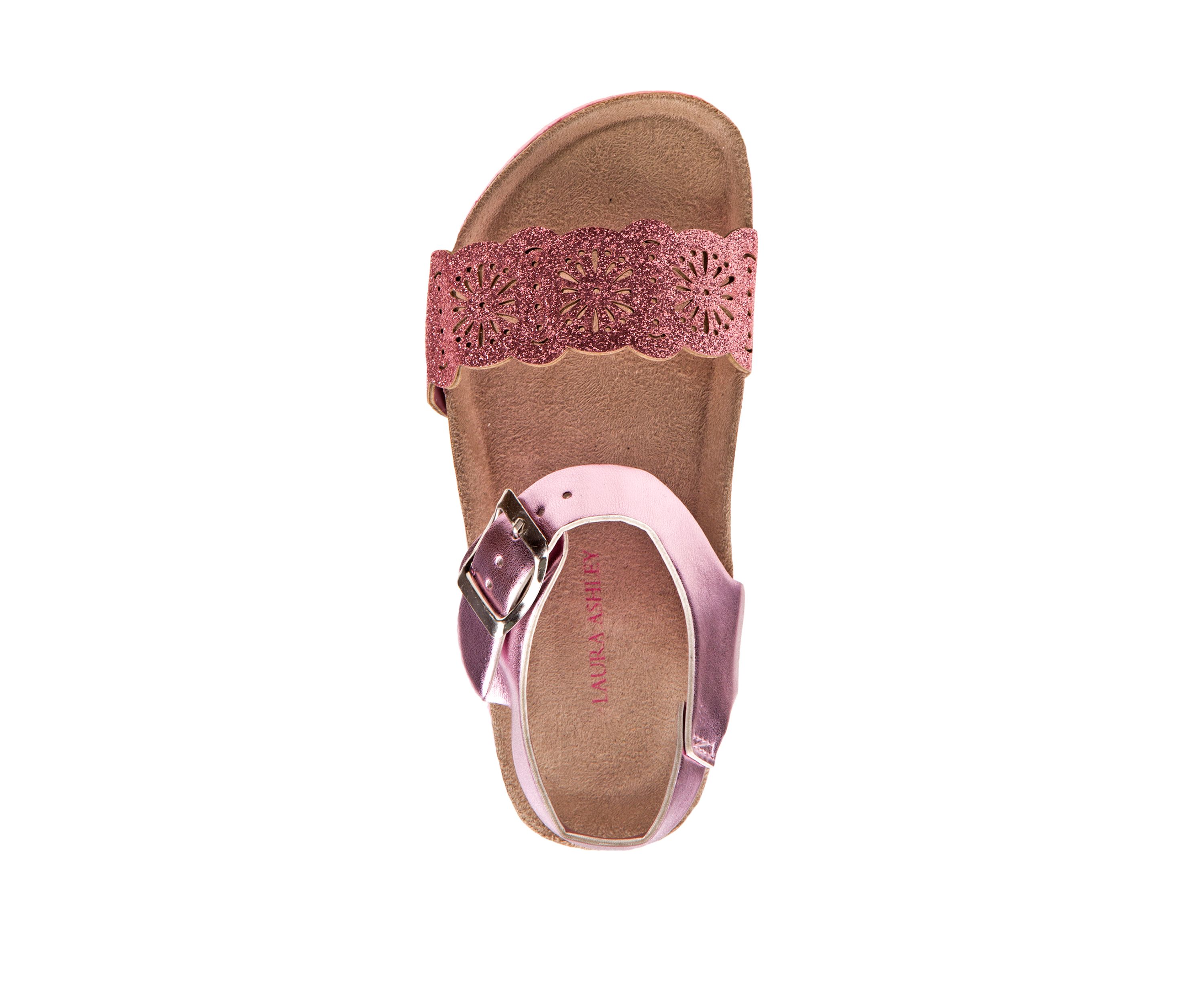 Toddler Girls Glitter Cork Sandals
