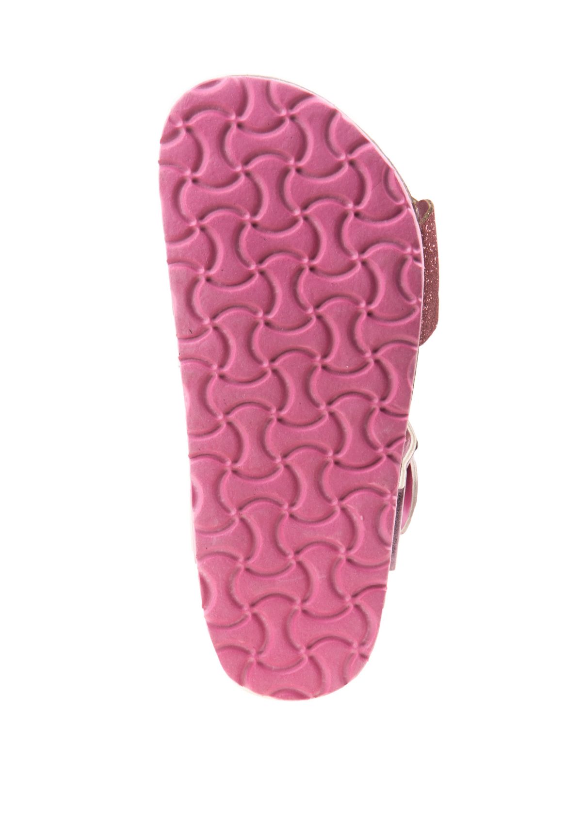 Toddler Girls Glitter Cork Sandals