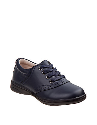 Details about   Willits Navy Leather Lace Oxford School Uniform Shoe Kid 11 to Youth Size 4 M&W 