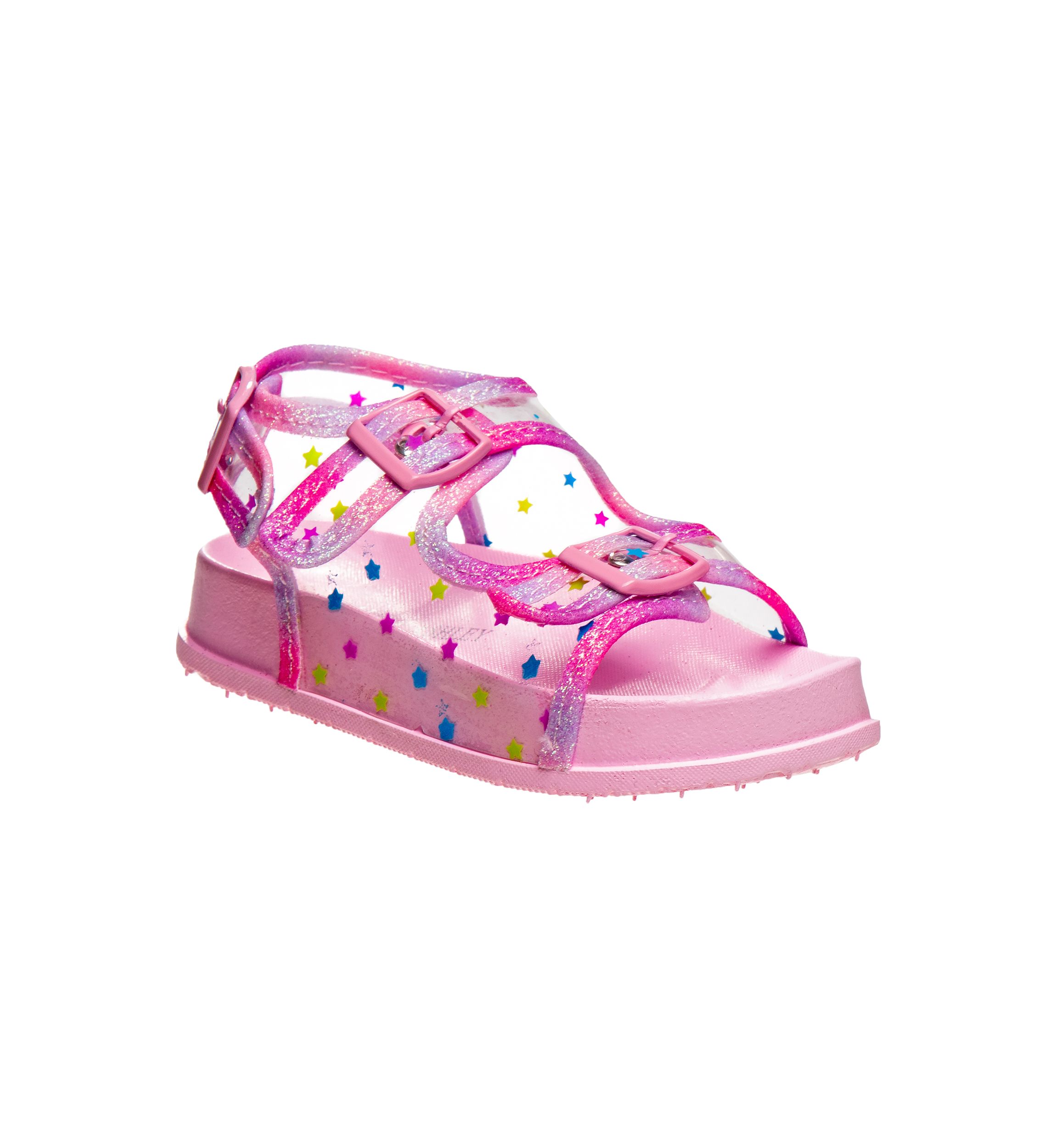 Toddler Girls Footbed Buckle Sandals