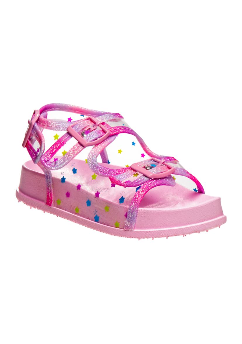 Toddler Girls Footbed Buckle Sandals