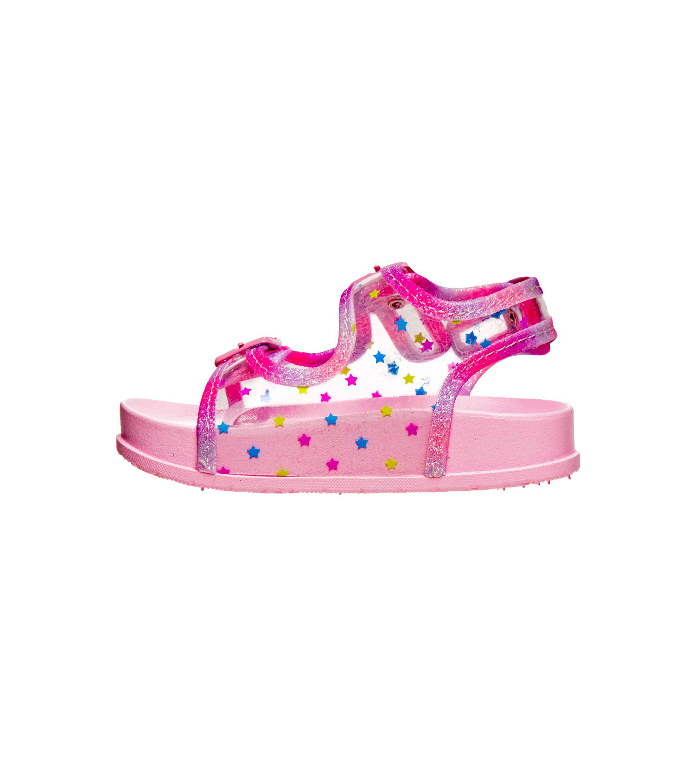 Toddler Girls Footbed Buckle Sandals