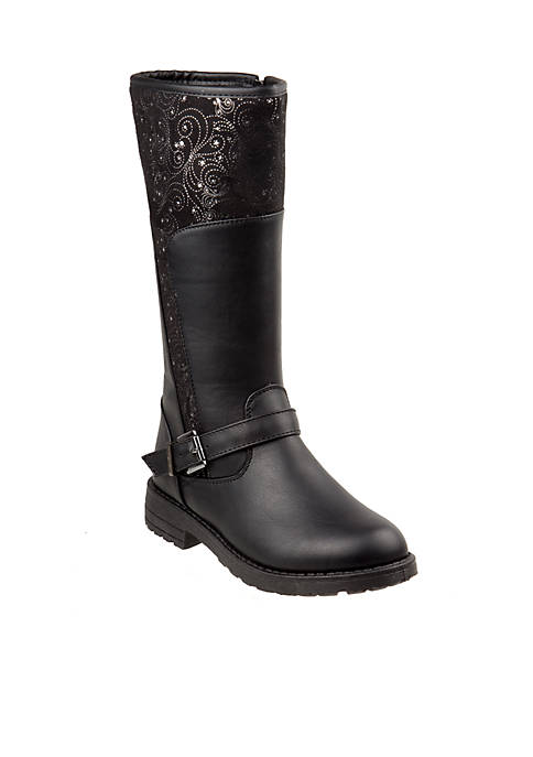 Toddler/ Youth Girls Buckle Knee Boot