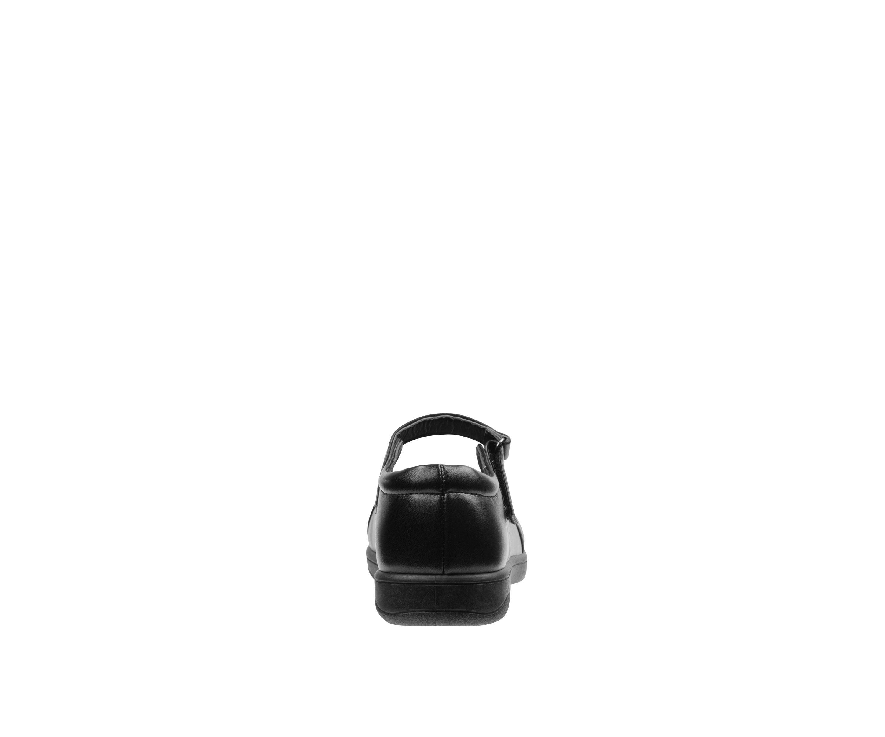 Toddler Girls Strapped Heart School Shoes