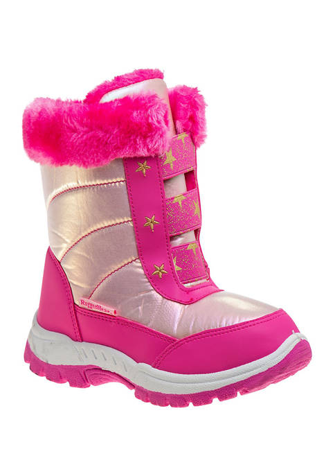 Rugged Bear Youth Girls Snow Boots