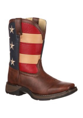 Youth Boys Rebel American Flag Boots