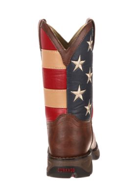 Youth Boys Rebel American Flag Boots