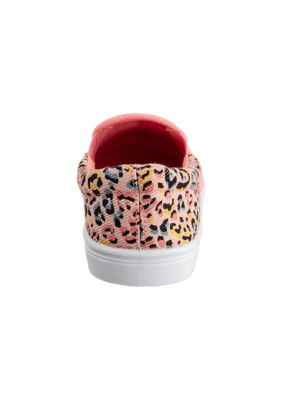 Toddler Girls Leopard Slip On Sneakers