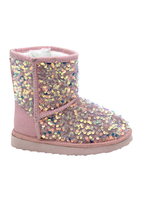 Capelli New York Youth Girls Sequin Booties