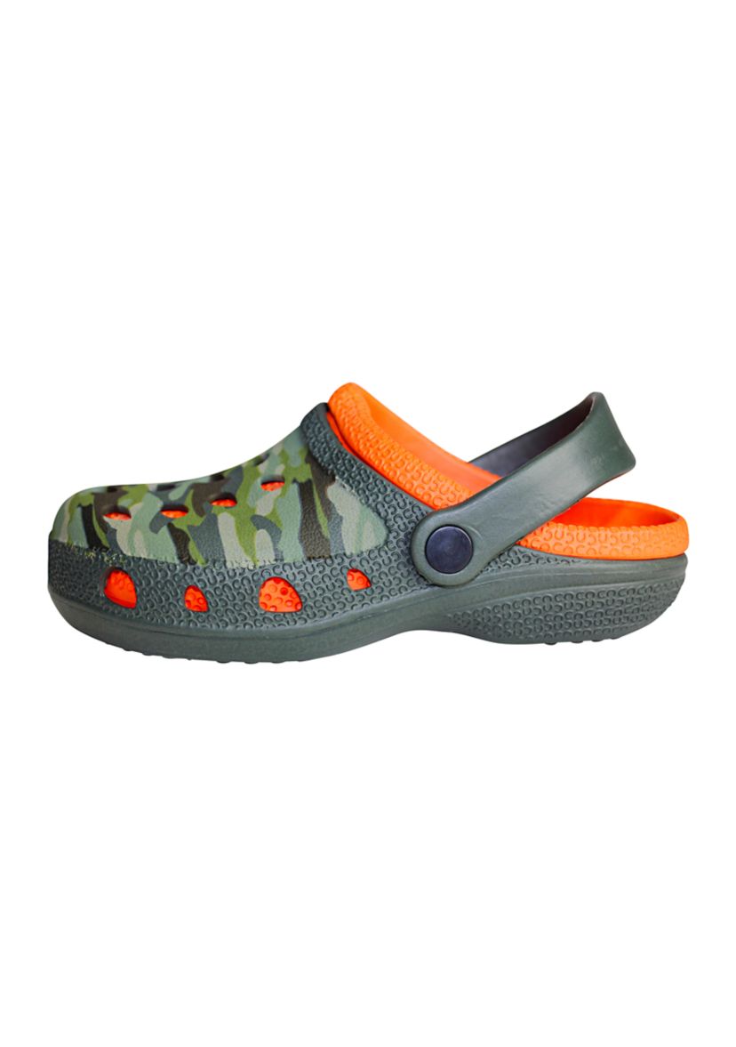 Youth Boys Camo Clogs