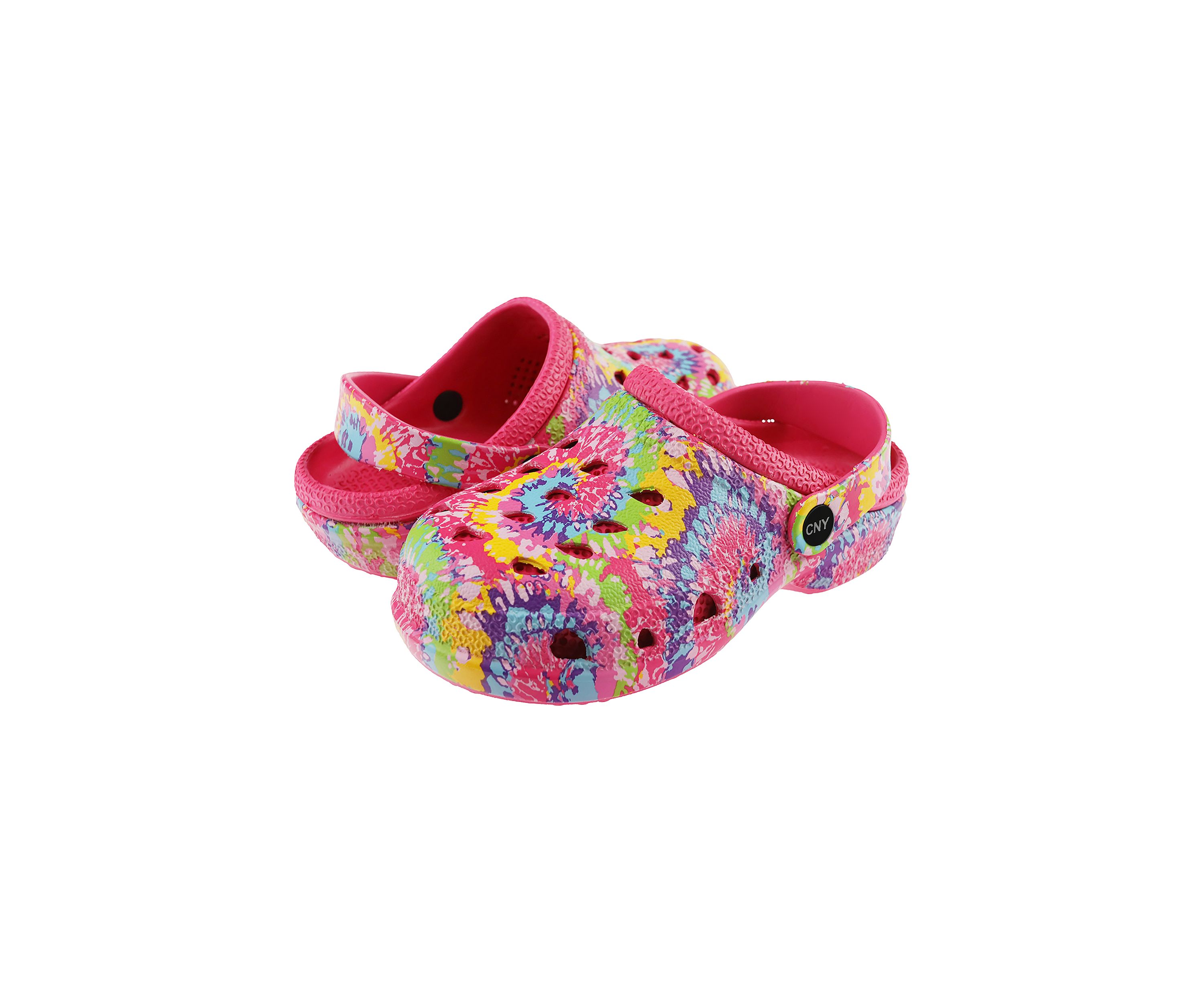 Youth Girls Tie Dye Clogs