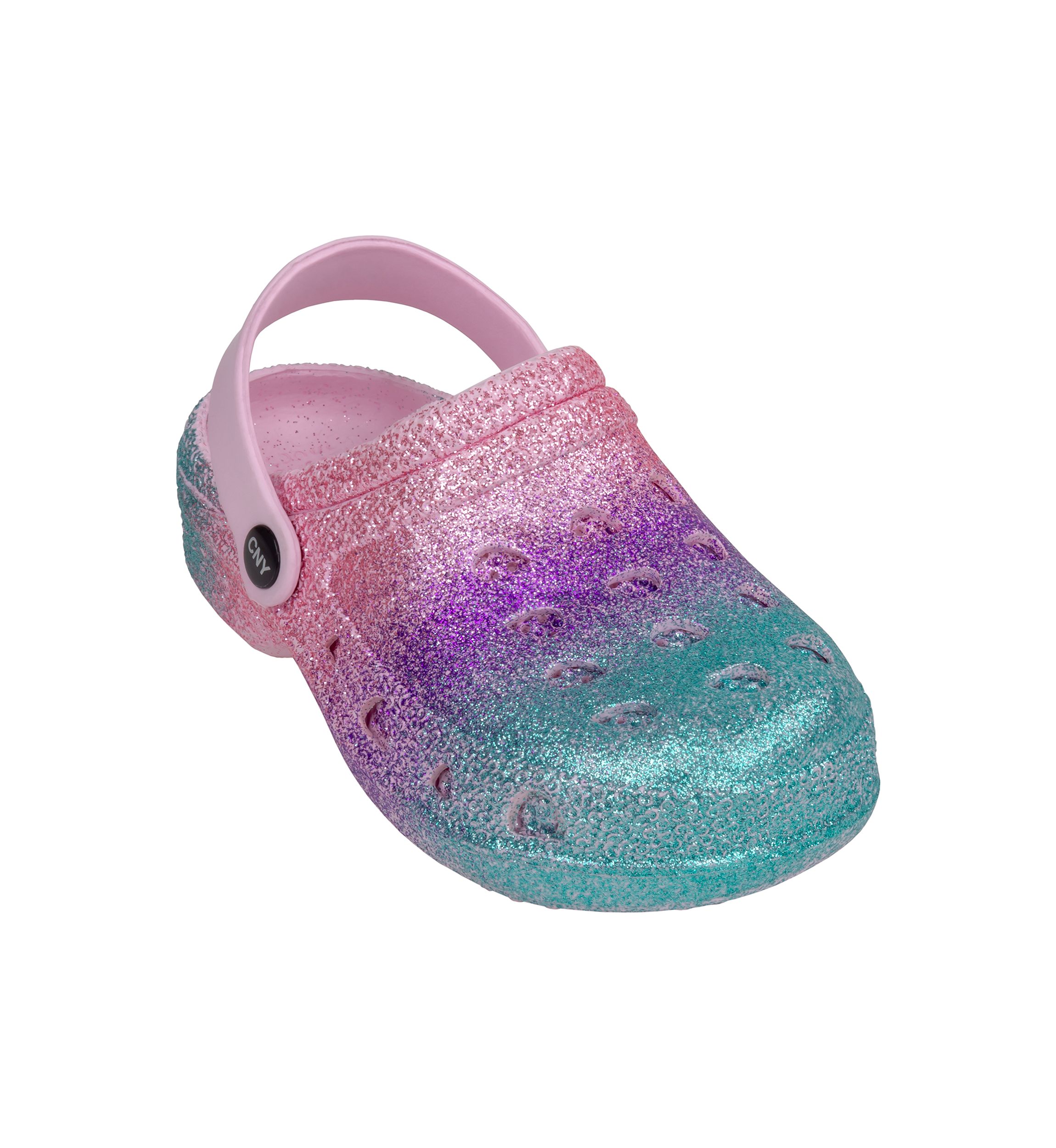 Youth Girls Glitter Ombré Clogs