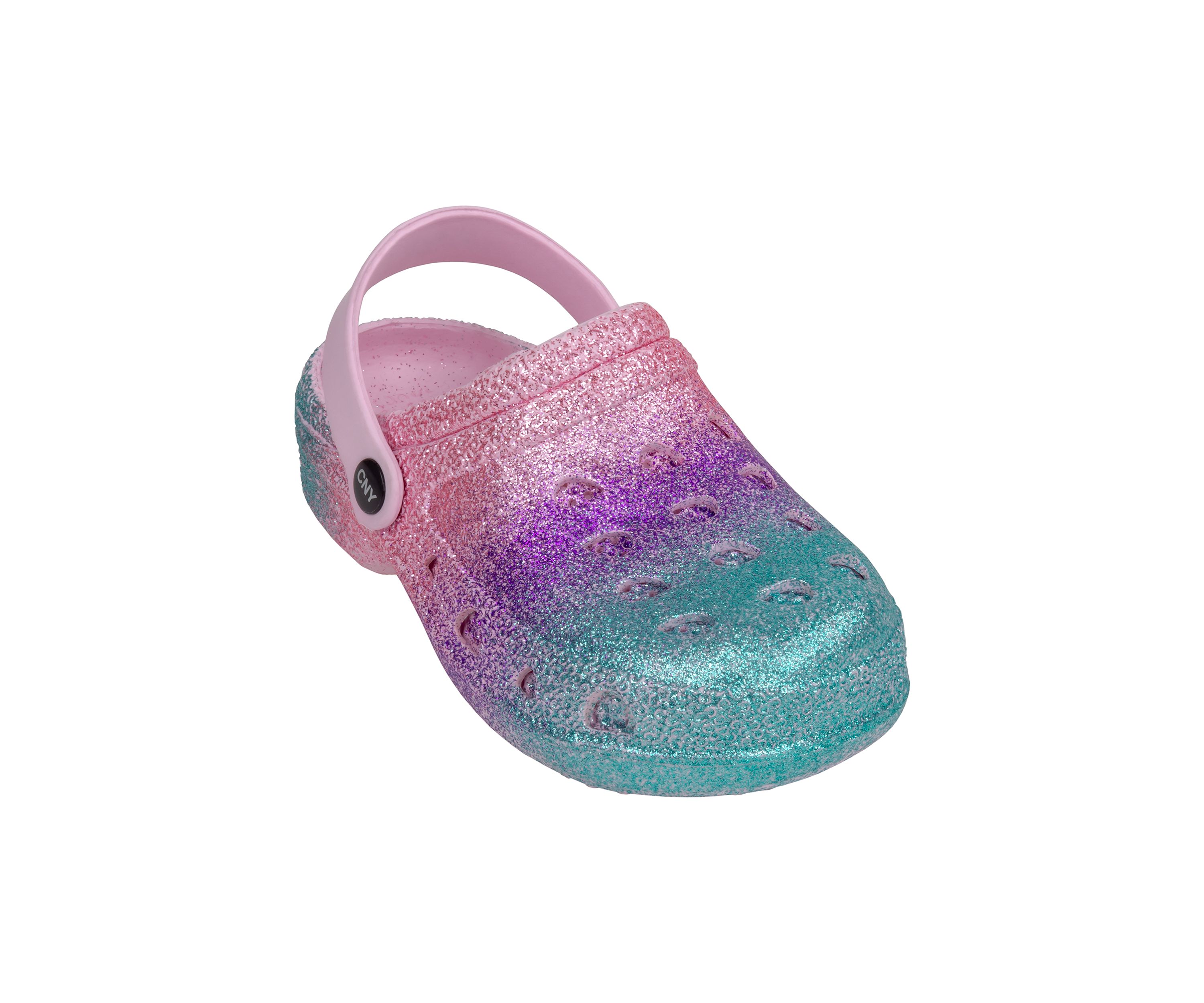Youth Girls Glitter Ombré Clogs