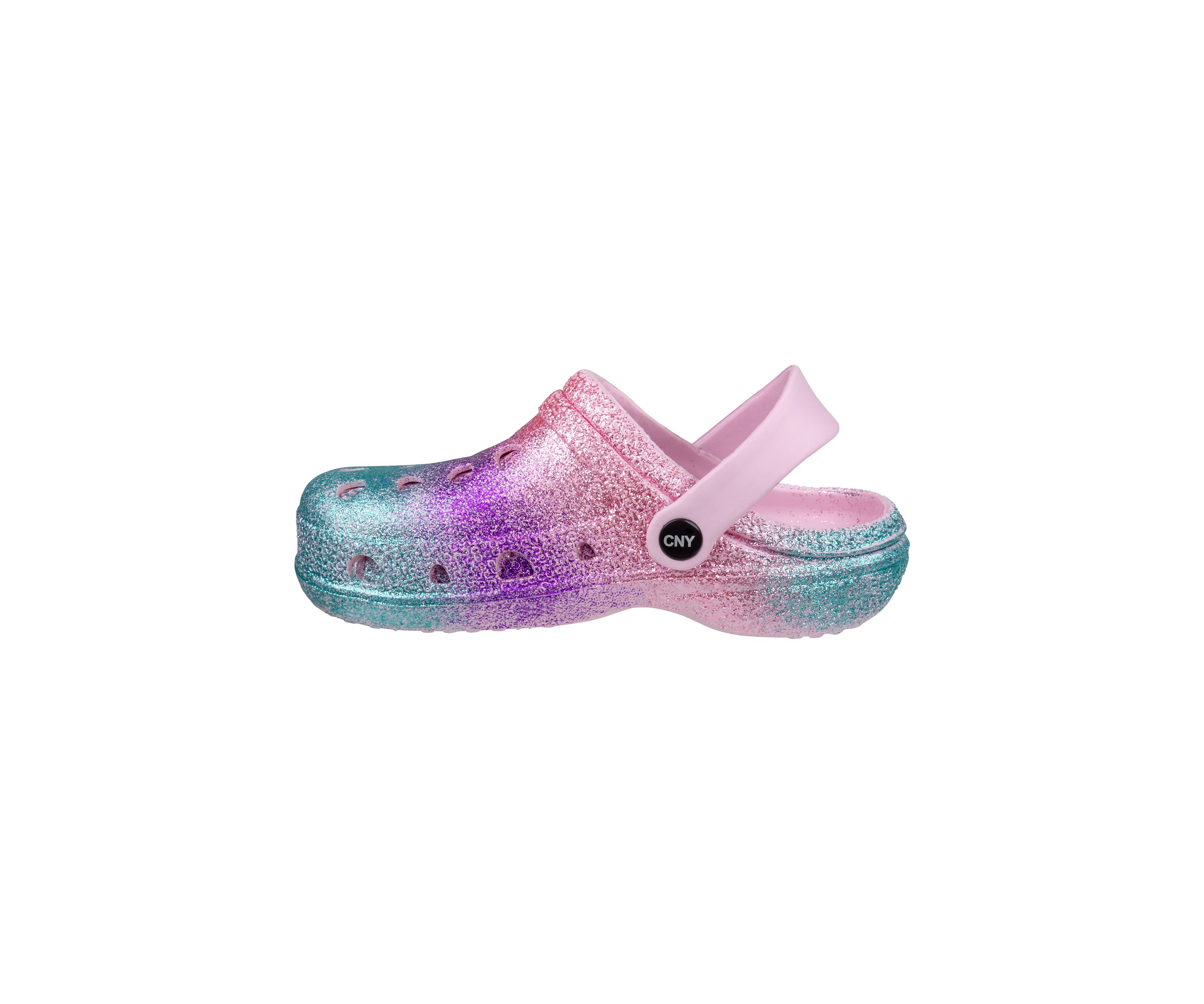 Youth Girls Glitter Ombré Clogs