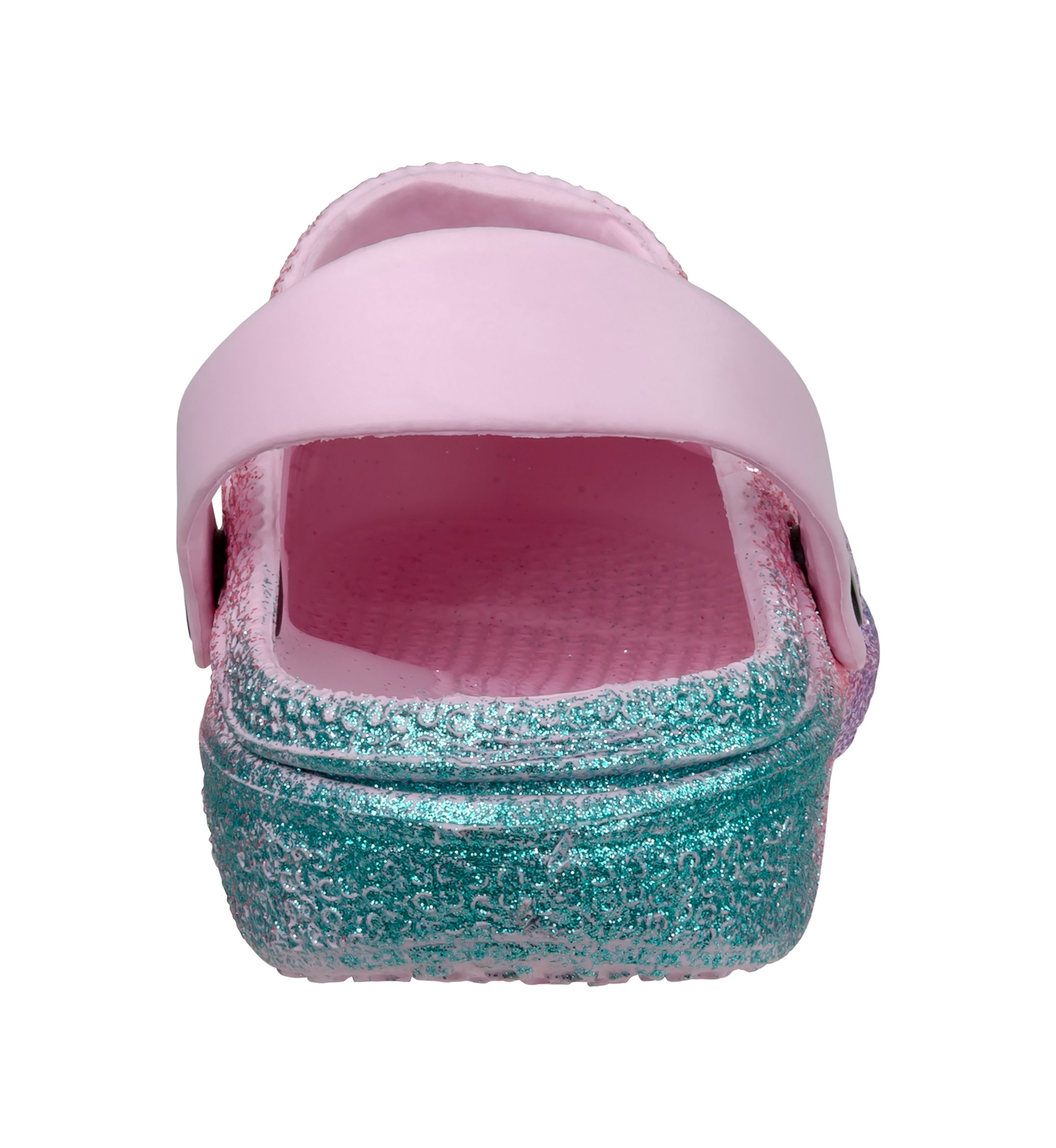 Youth Girls Glitter Ombré Clogs