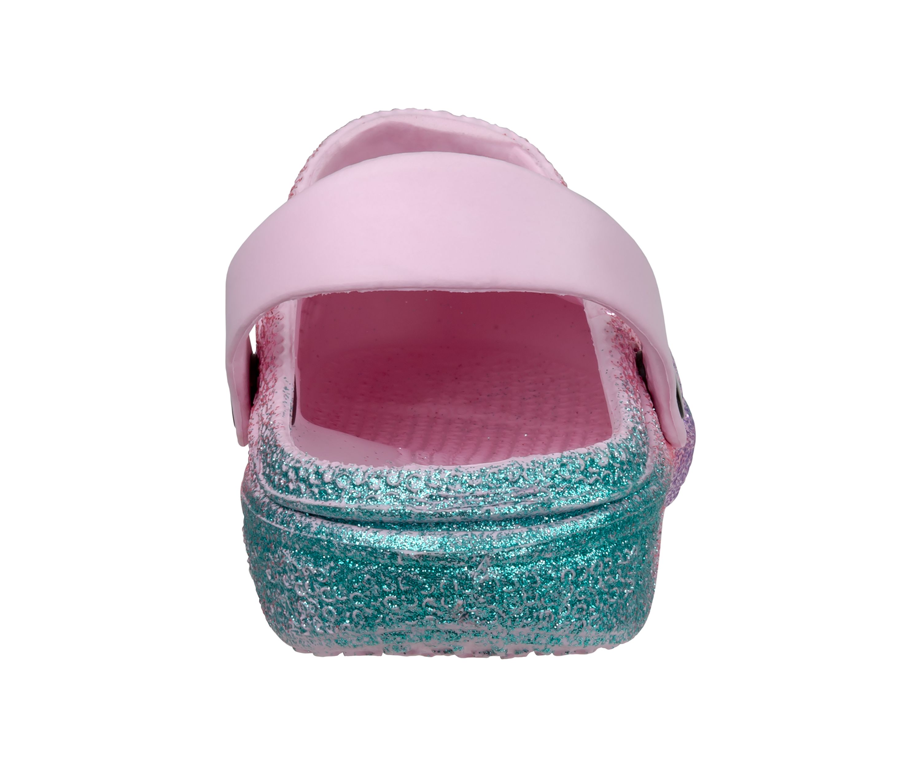 Youth Girls Glitter Ombré Clogs