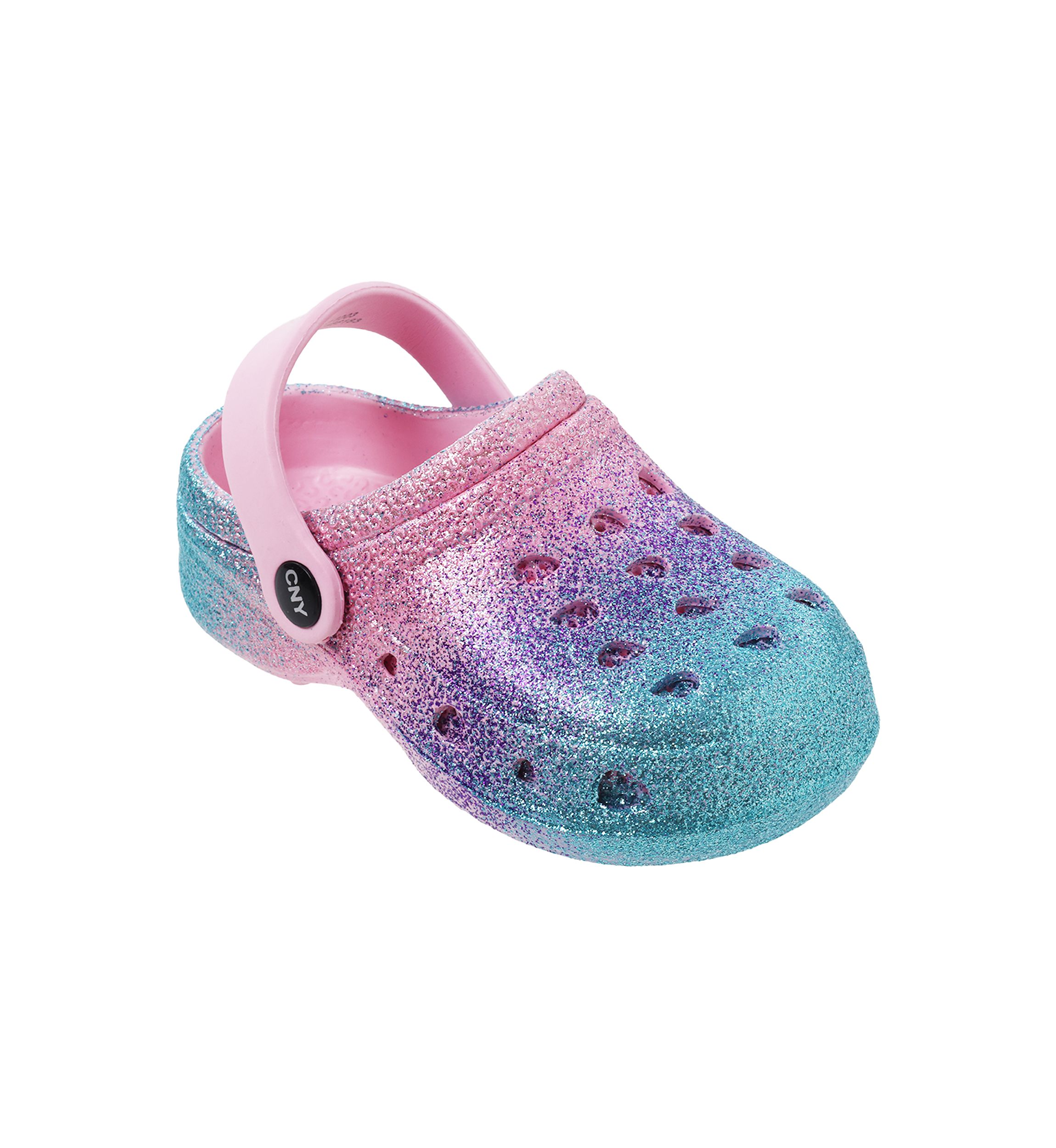 Toddler Girls Ombré Glitter Clogs