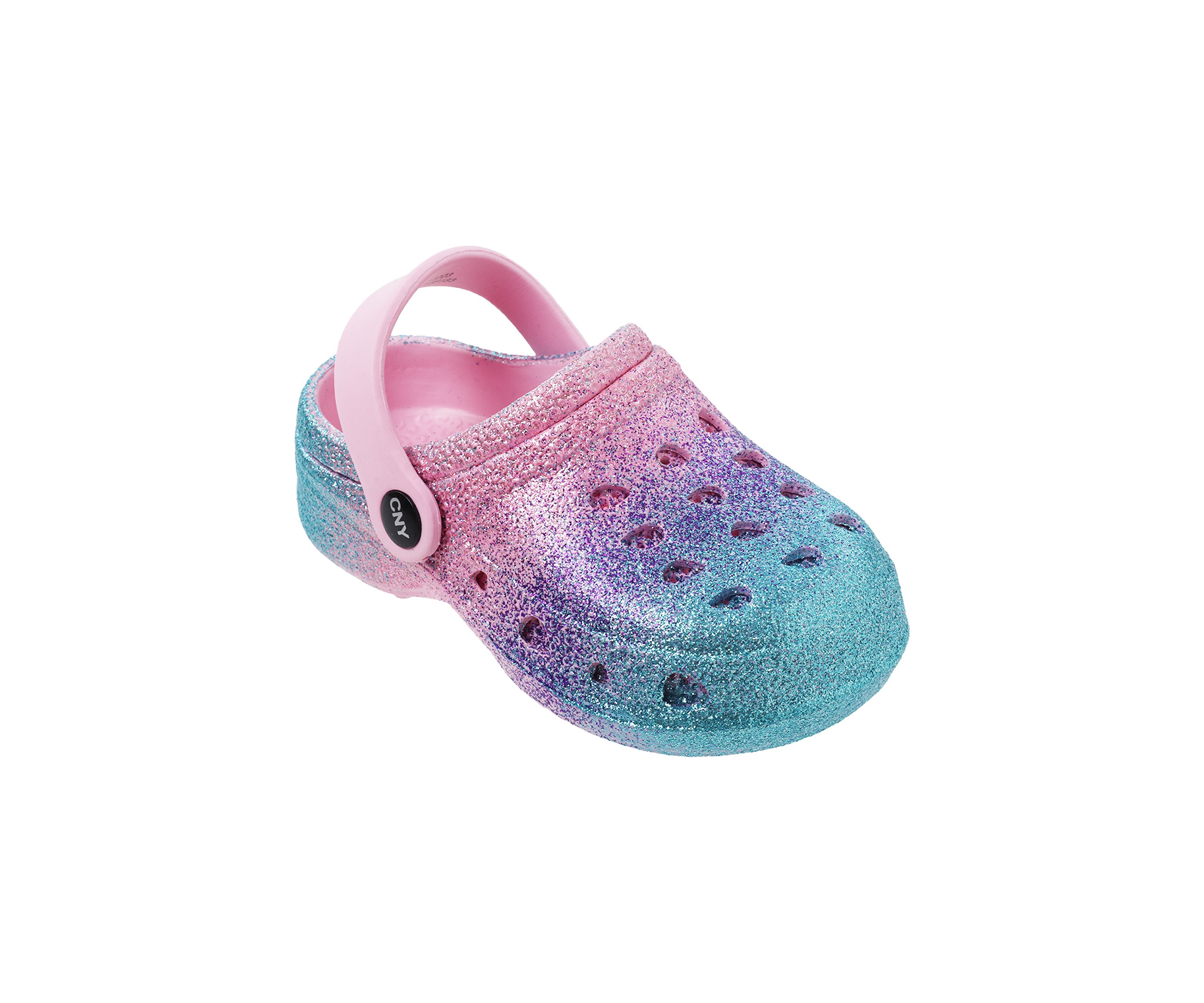 Toddler Girls Ombré Glitter Clogs