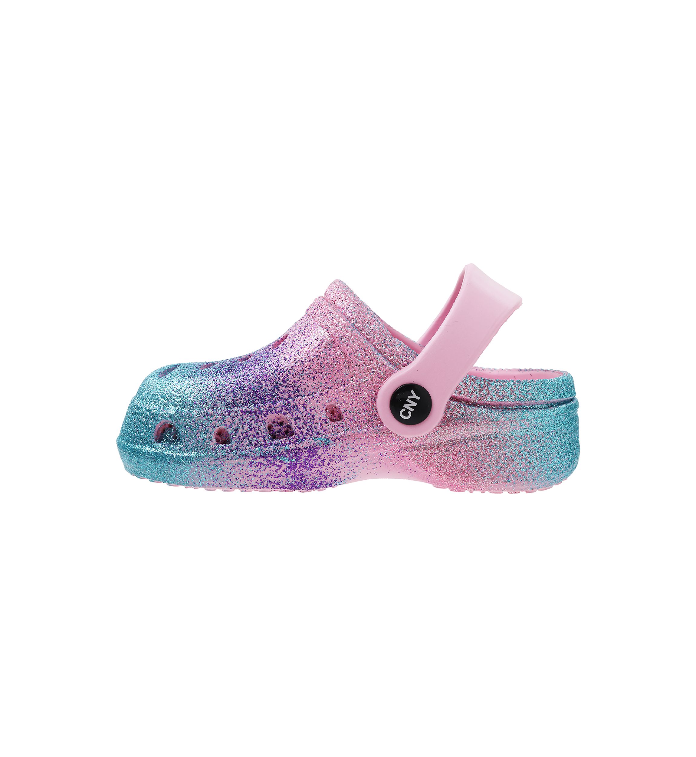 Toddler Girls Ombré Glitter Clogs