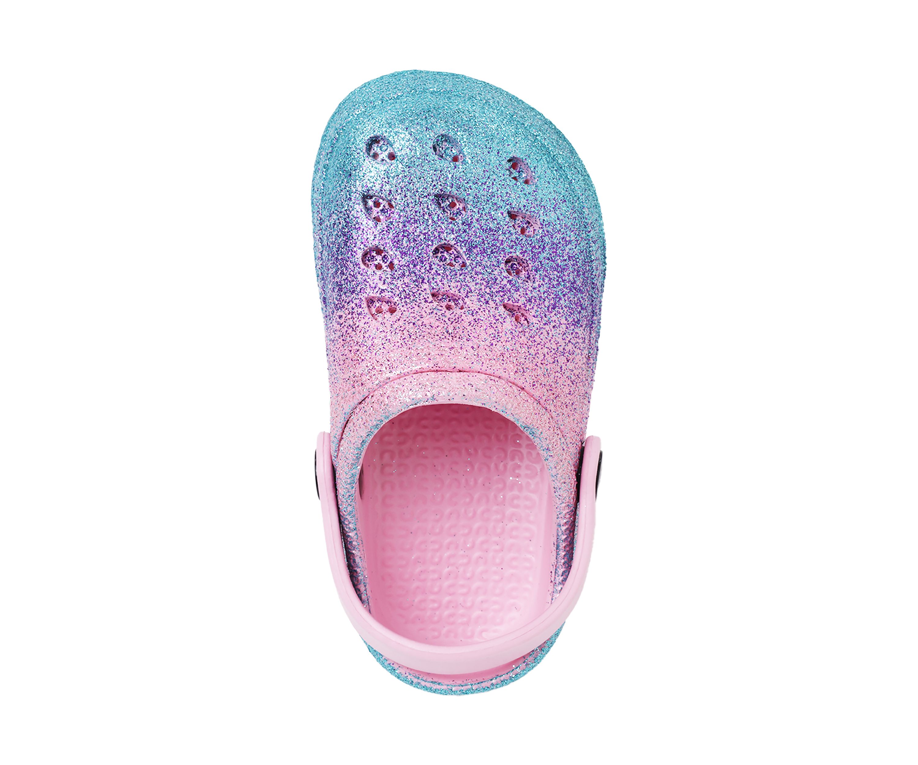 Toddler Girls Ombré Glitter Clogs