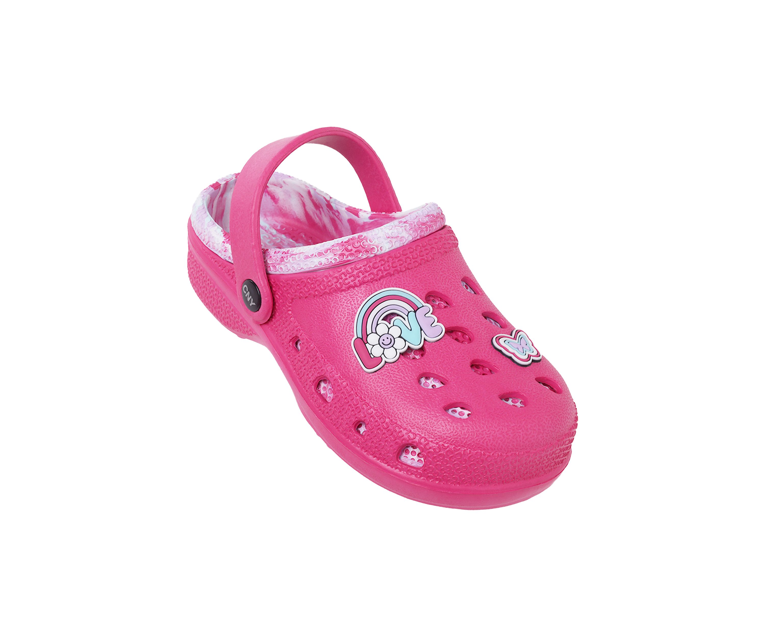 Big Kid Girls Charm Clogs