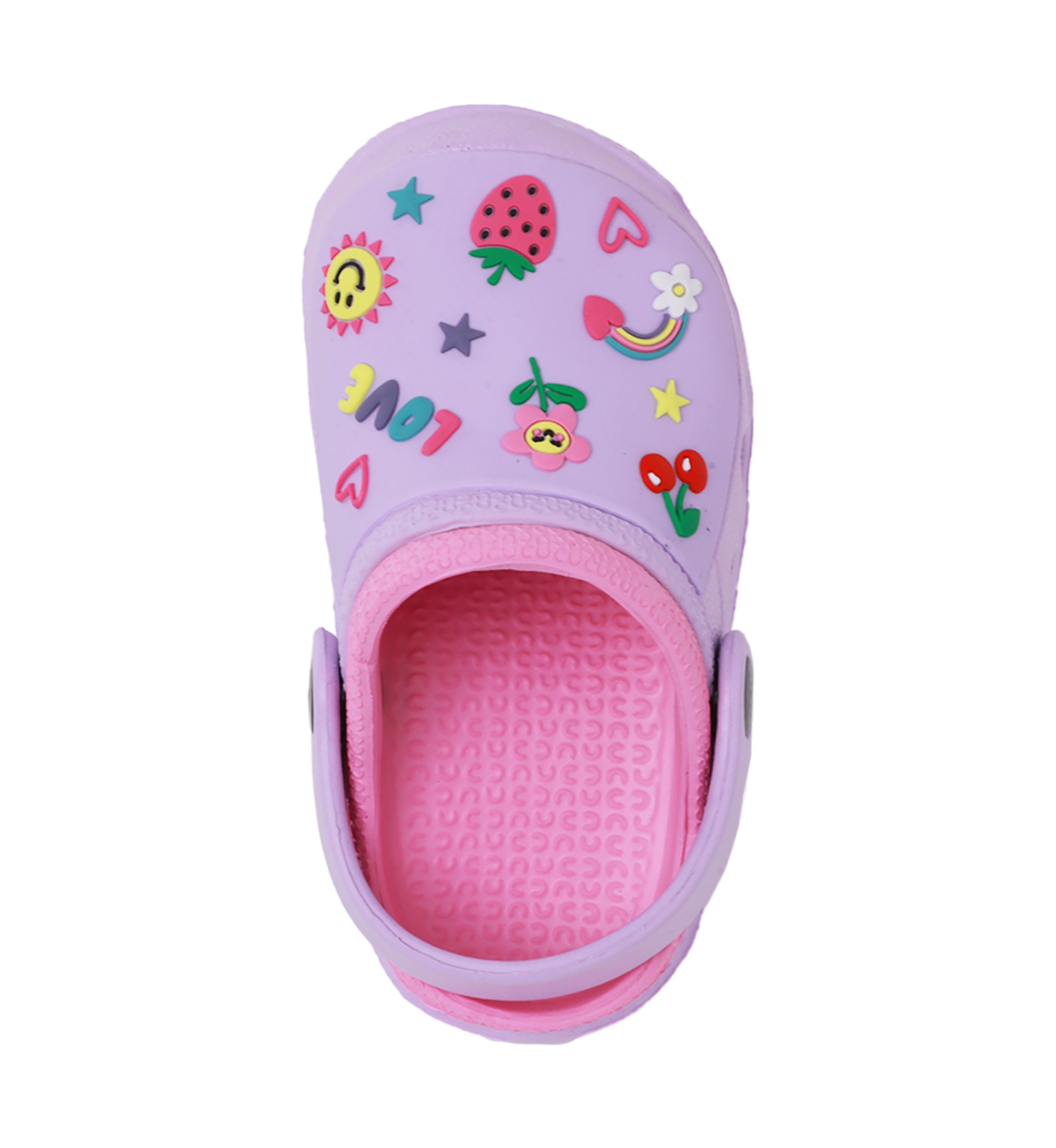 Little Kid Girls Charm Clogs