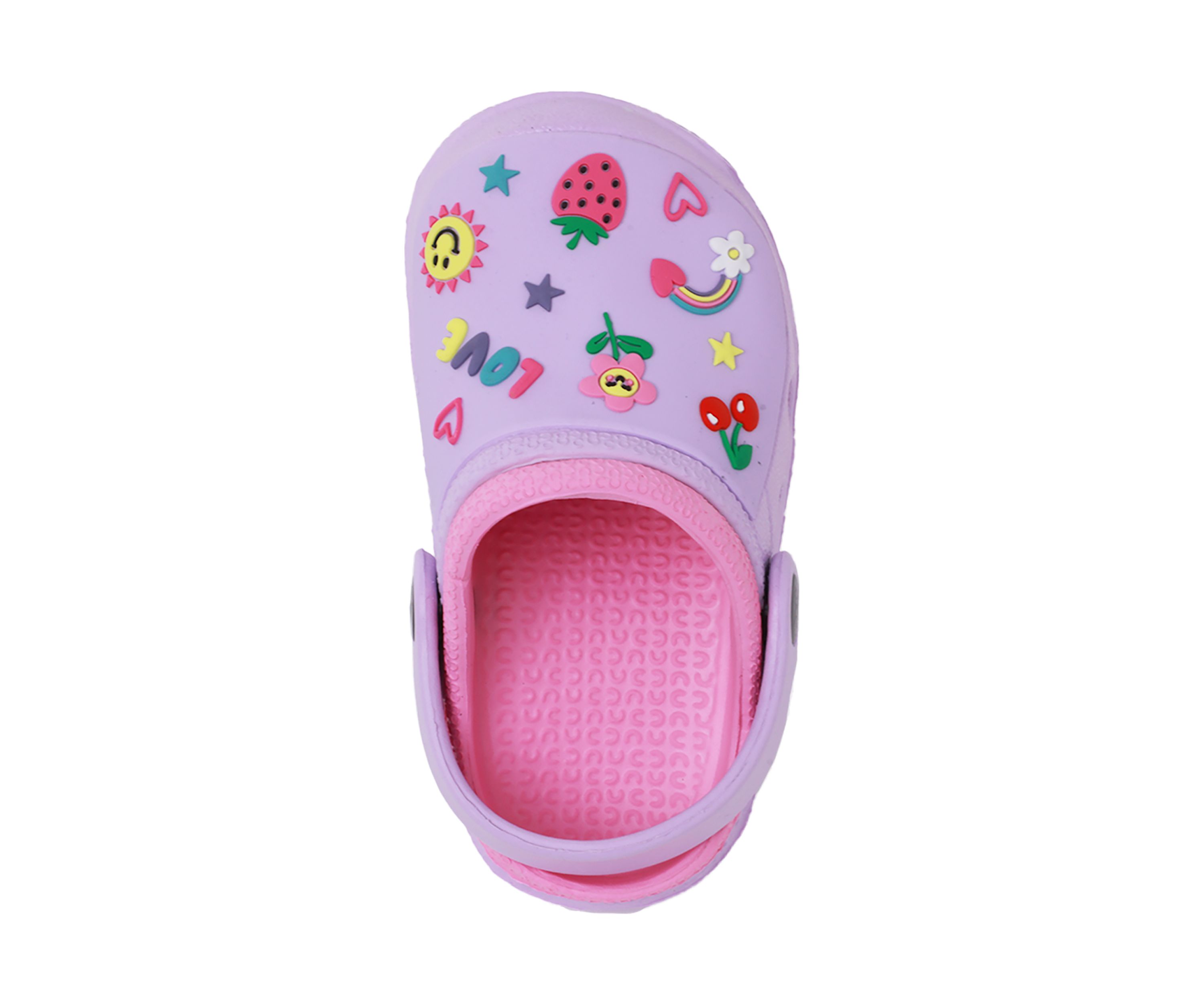 Little Kid Girls Charm Clogs