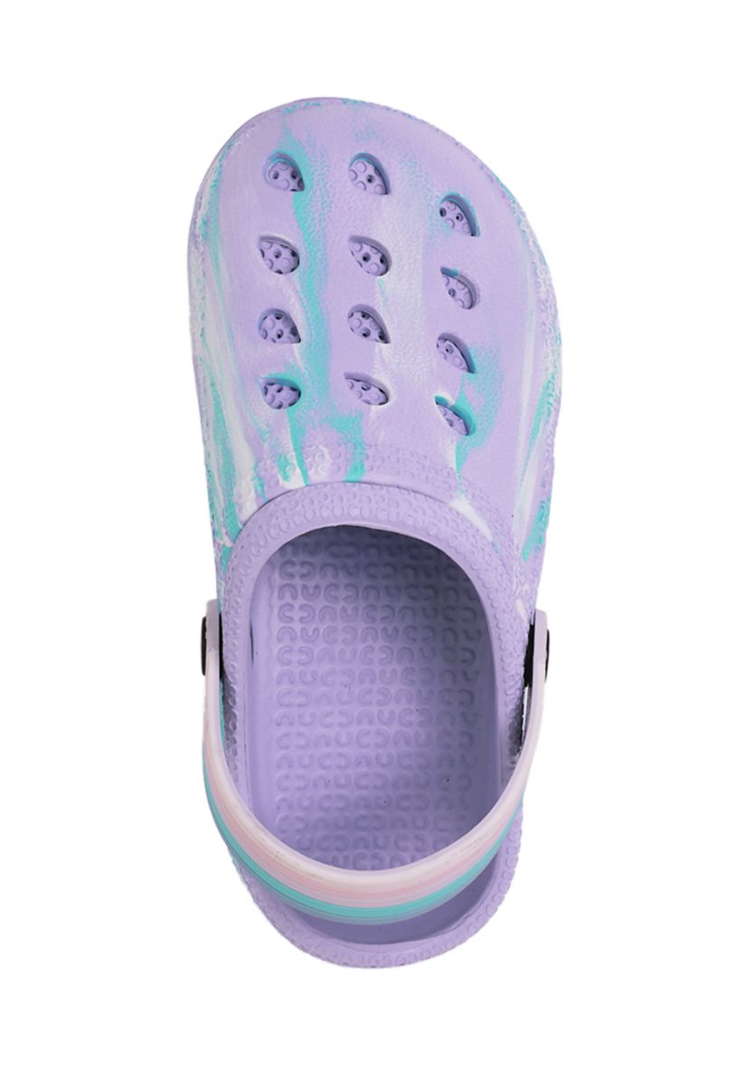 Big Kid Girls Tie Dye Clogs