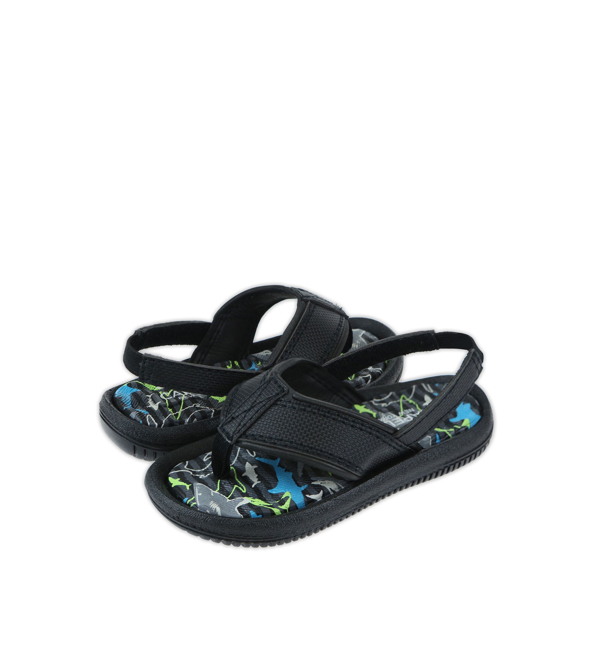 Toddler Boys Shark Thong Sandals