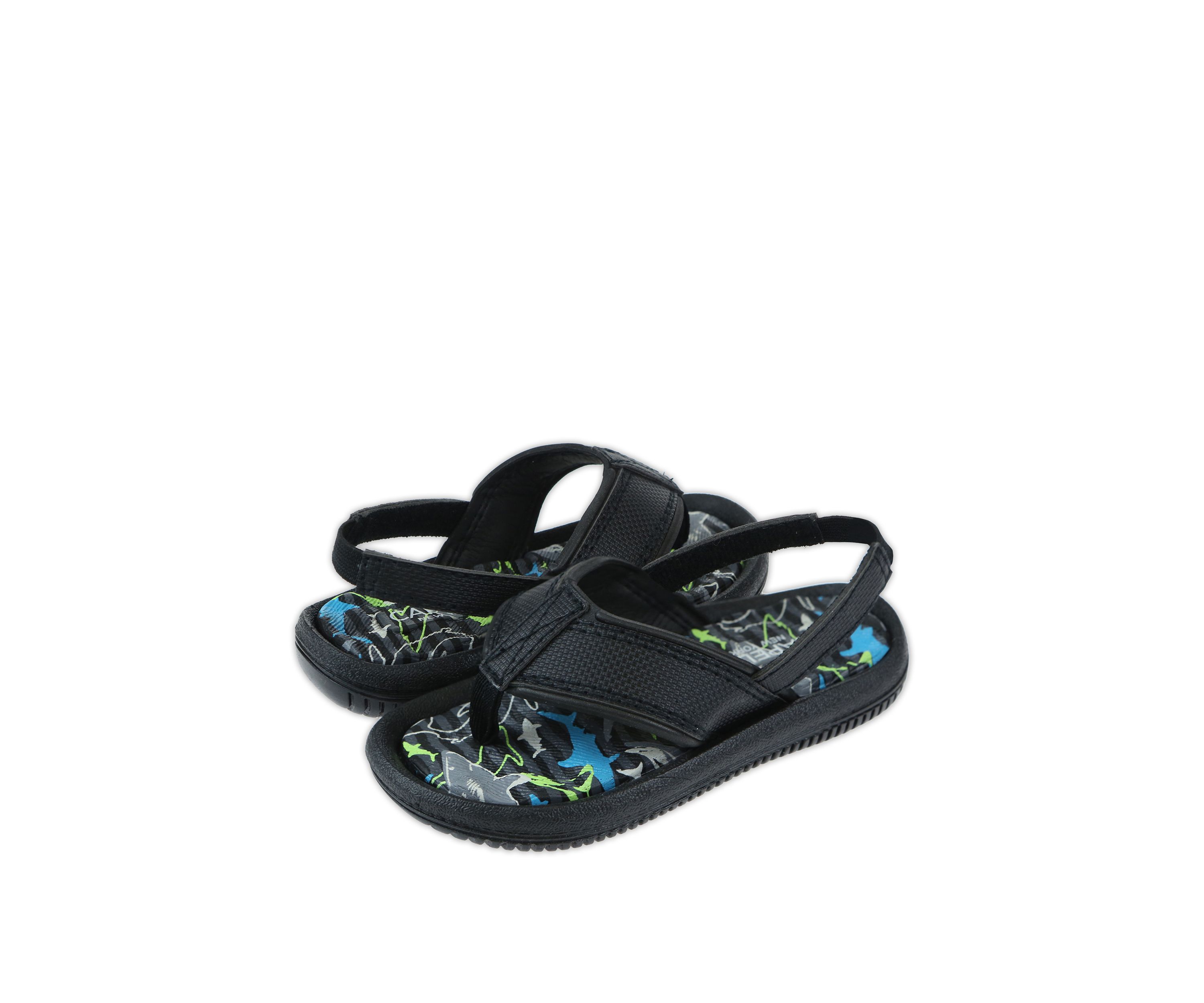 Toddler Boys Shark Thong Sandals